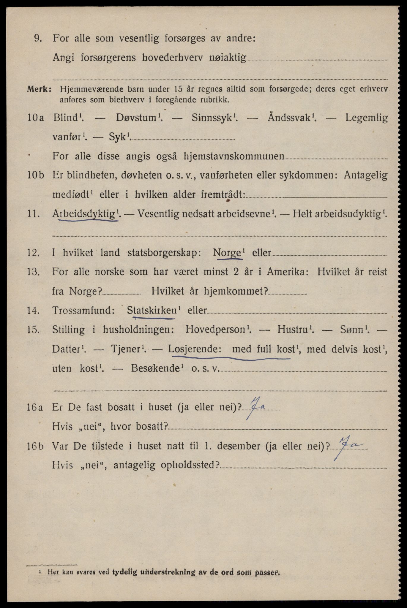 SAST, 1920 census for Heskestad, 1920, p. 1414