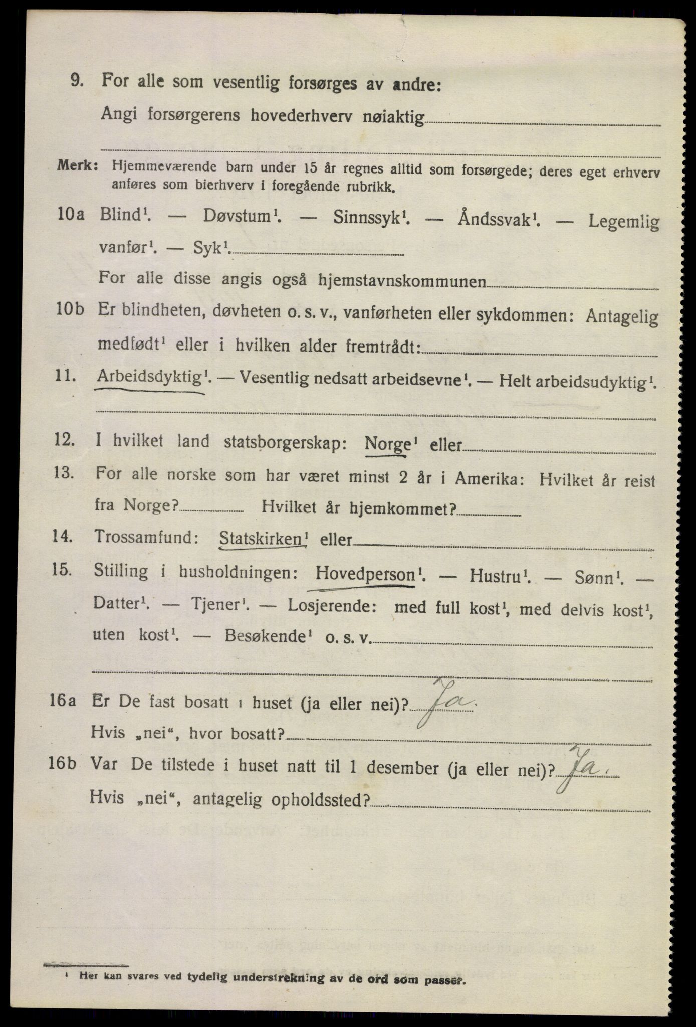 SAKO, 1920 census for Lier, 1920, p. 24813