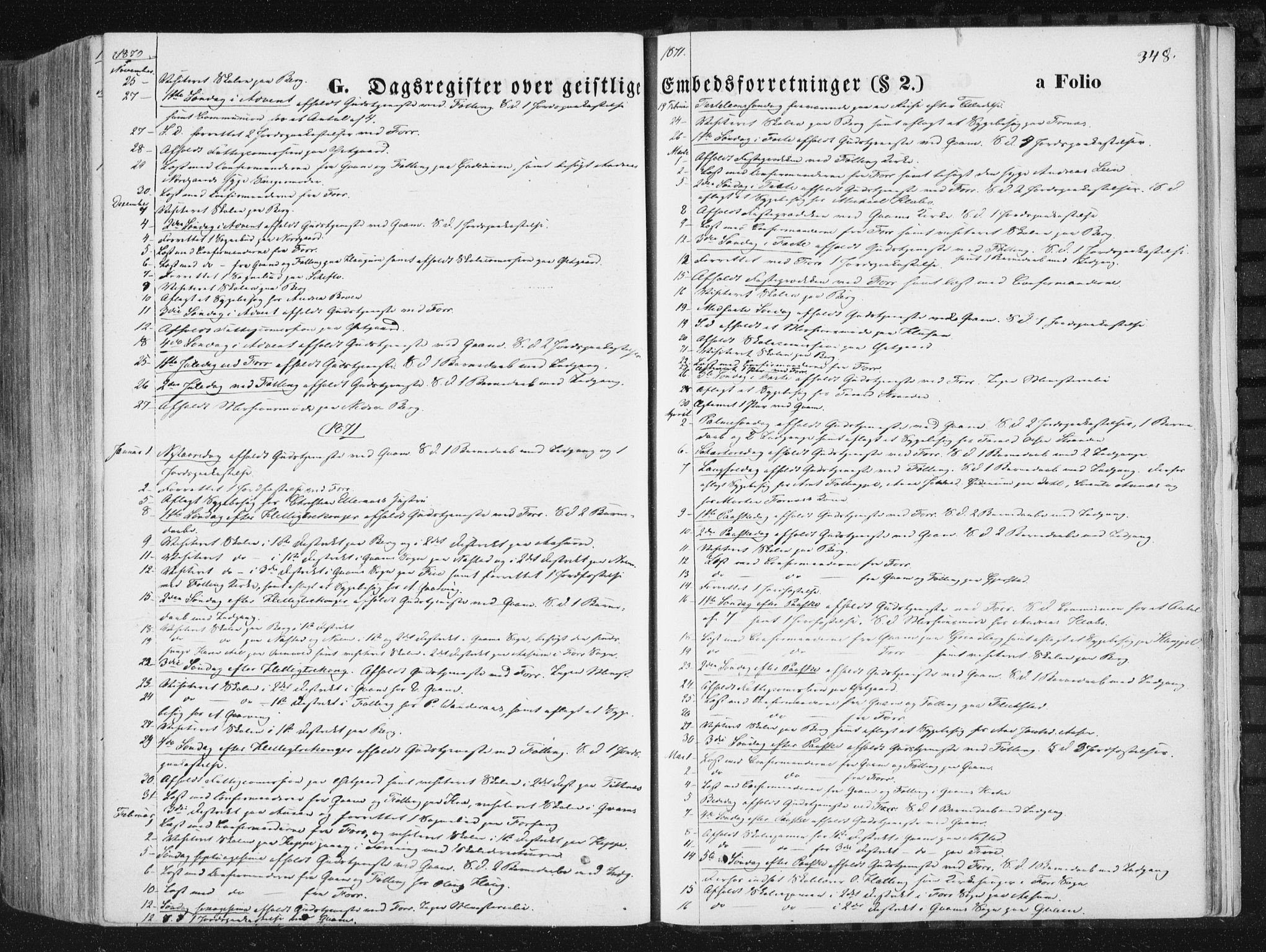 Ministerialprotokoller, klokkerbøker og fødselsregistre - Nord-Trøndelag, SAT/A-1458/746/L0447: Parish register (official) no. 746A06, 1860-1877, p. 348