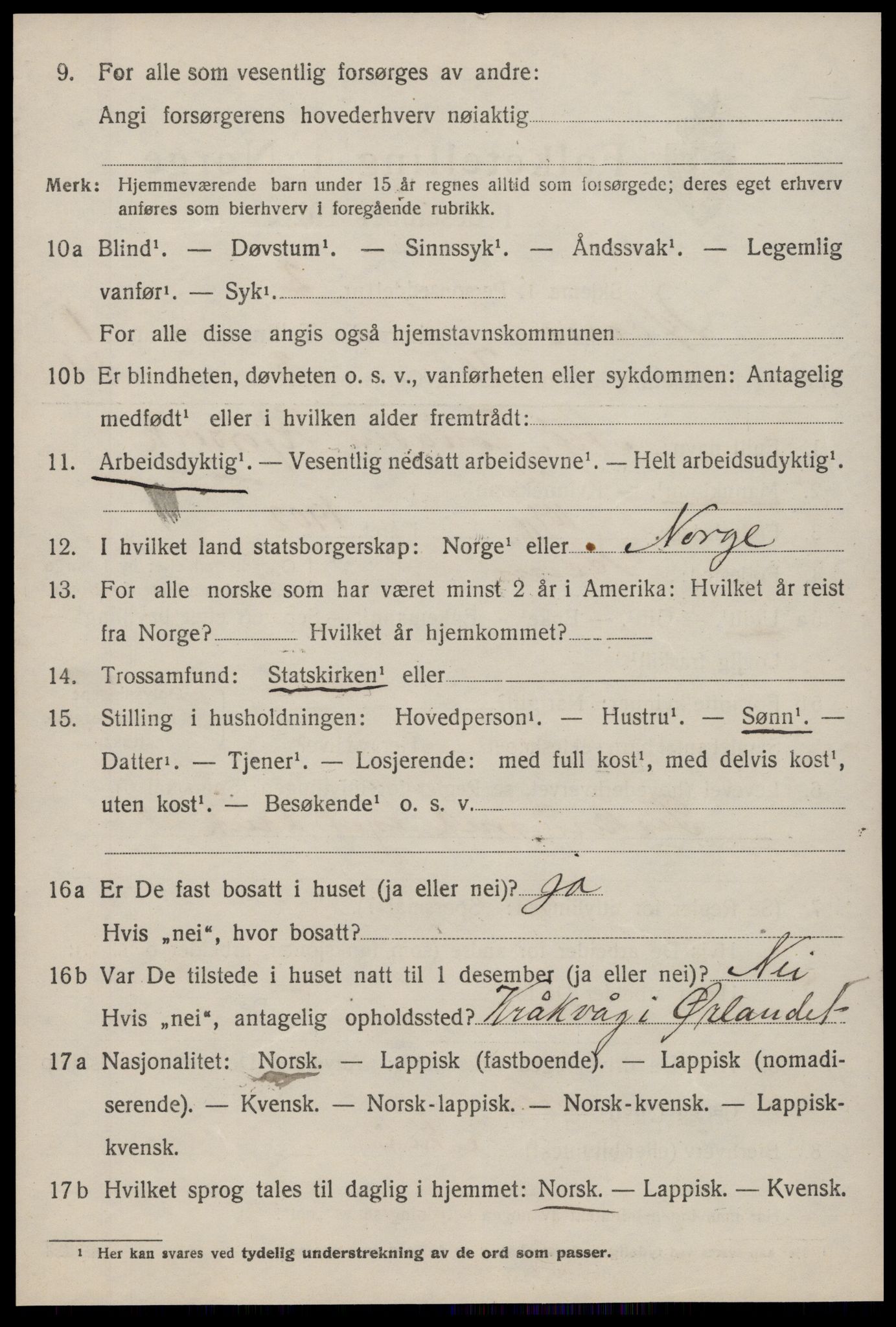 SAT, 1920 census for Heim, 1920, p. 1364