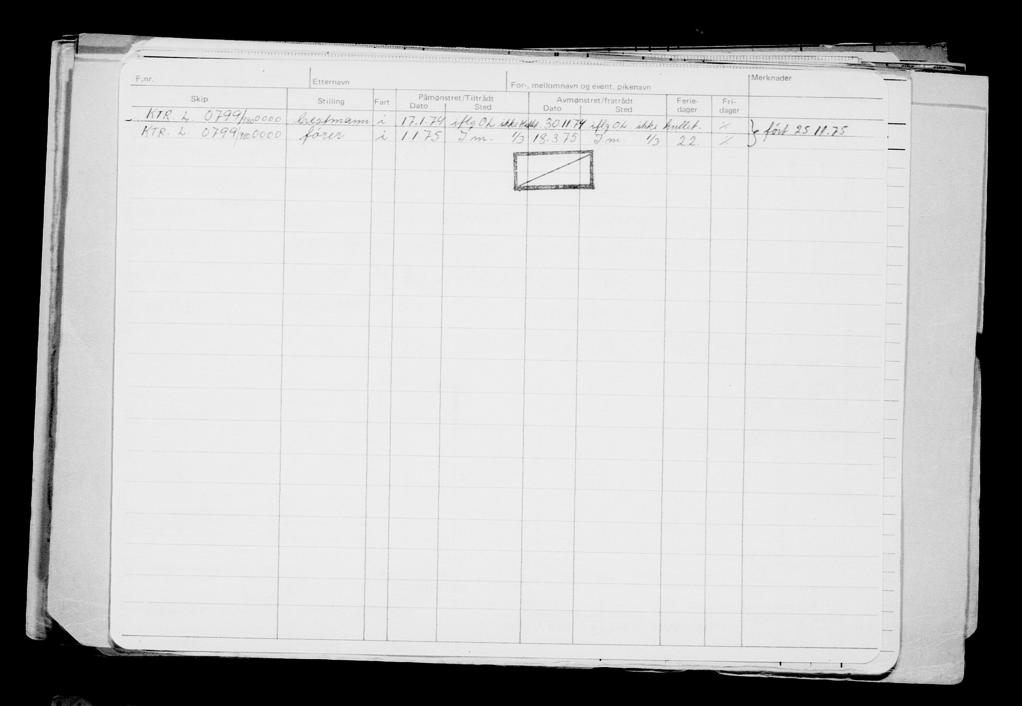 Direktoratet for sjømenn, AV/RA-S-3545/G/Gb/L0228: Hovedkort, 1924, p. 662