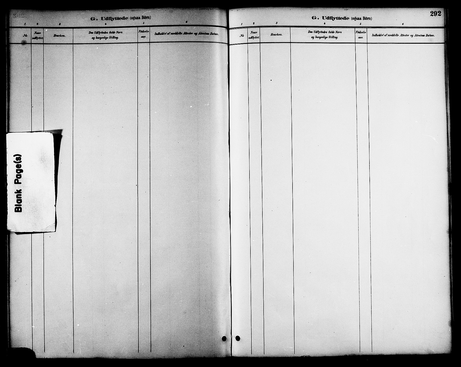 Ministerialprotokoller, klokkerbøker og fødselsregistre - Nordland, SAT/A-1459/814/L0230: Parish register (copy) no. 814C03, 1884-1911, p. 292