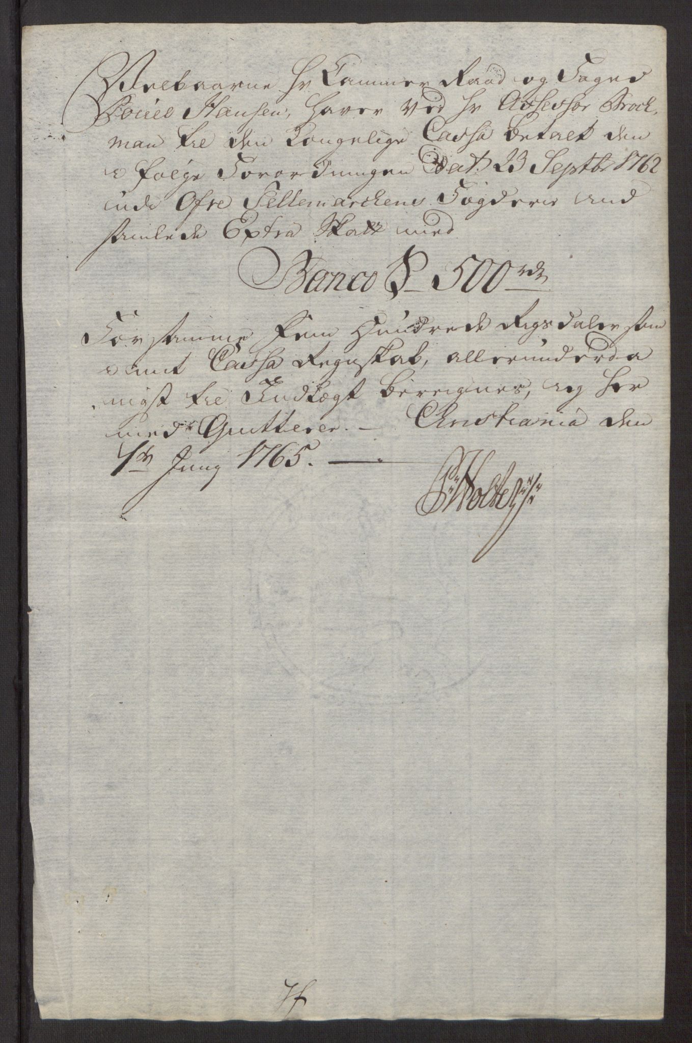 Rentekammeret inntil 1814, Reviderte regnskaper, Fogderegnskap, RA/EA-4092/R38/L2293: Ekstraskatten Øvre Telemark, 1762-1770, p. 54