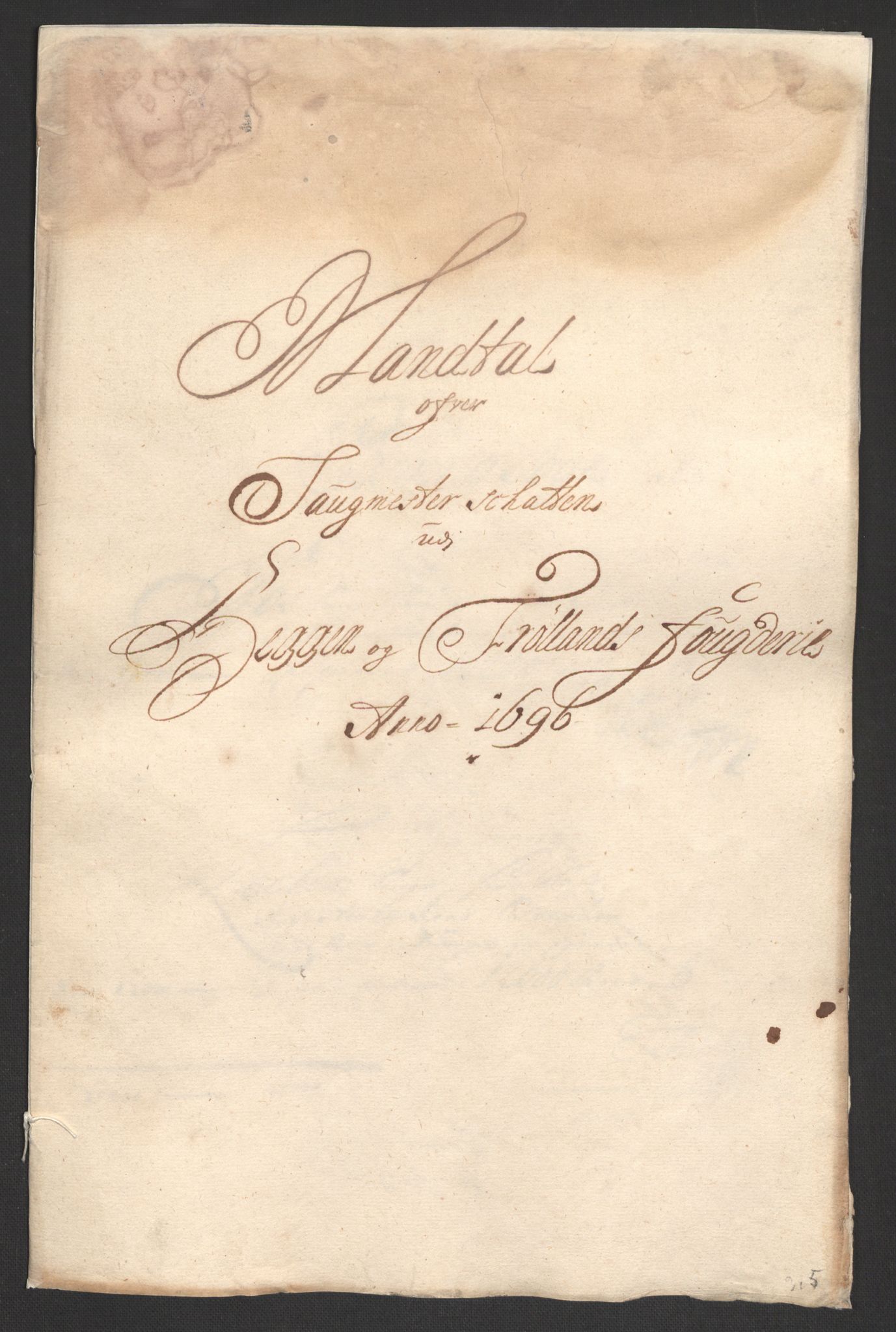 Rentekammeret inntil 1814, Reviderte regnskaper, Fogderegnskap, RA/EA-4092/R07/L0286: Fogderegnskap Rakkestad, Heggen og Frøland, 1696, p. 232