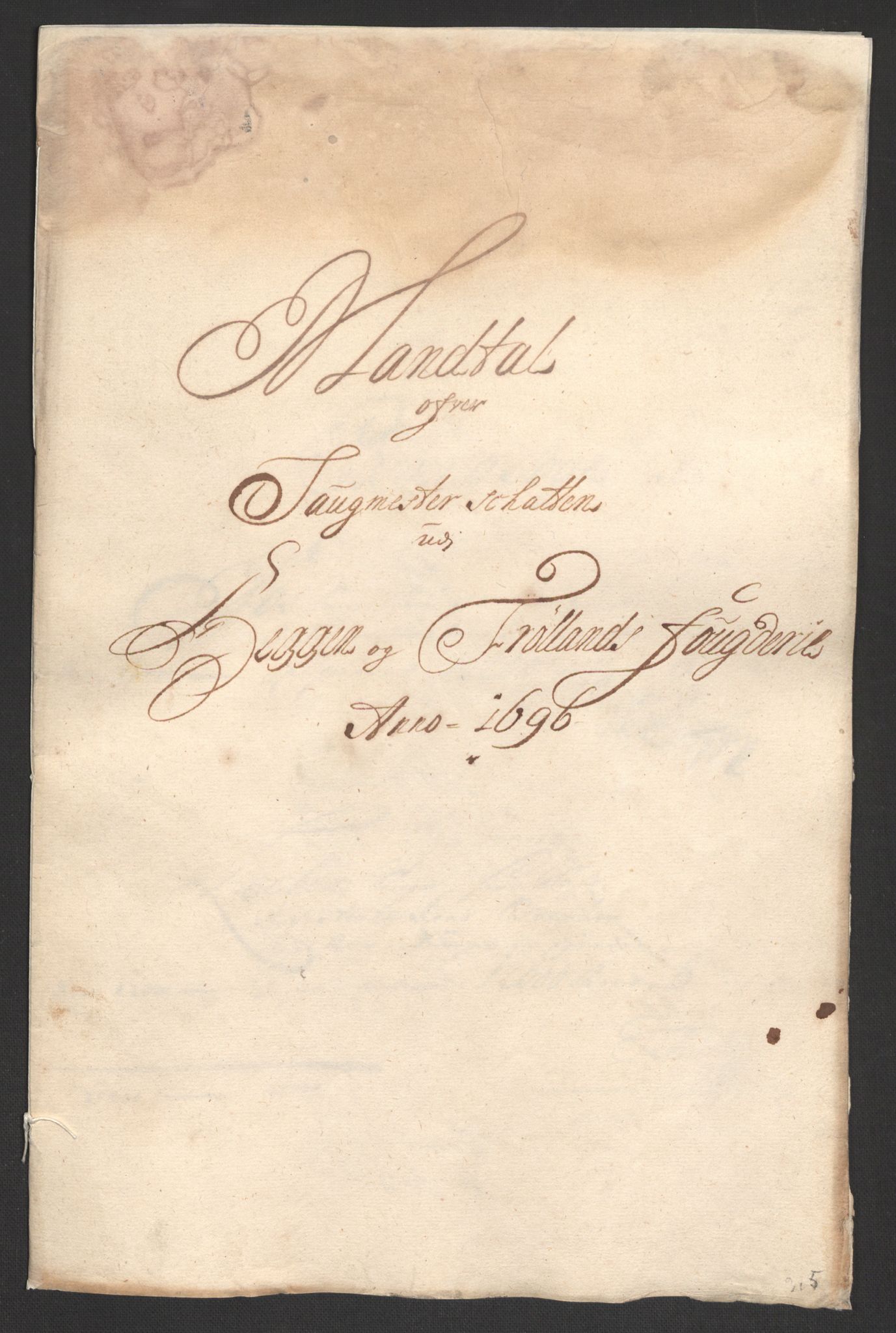 Rentekammeret inntil 1814, Reviderte regnskaper, Fogderegnskap, AV/RA-EA-4092/R07/L0286: Fogderegnskap Rakkestad, Heggen og Frøland, 1696, p. 232