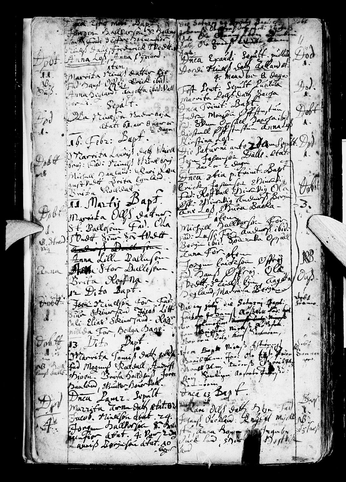Os sokneprestembete, SAB/A-99929: Parish register (official) no. A 6, 1669-1719, p. 11