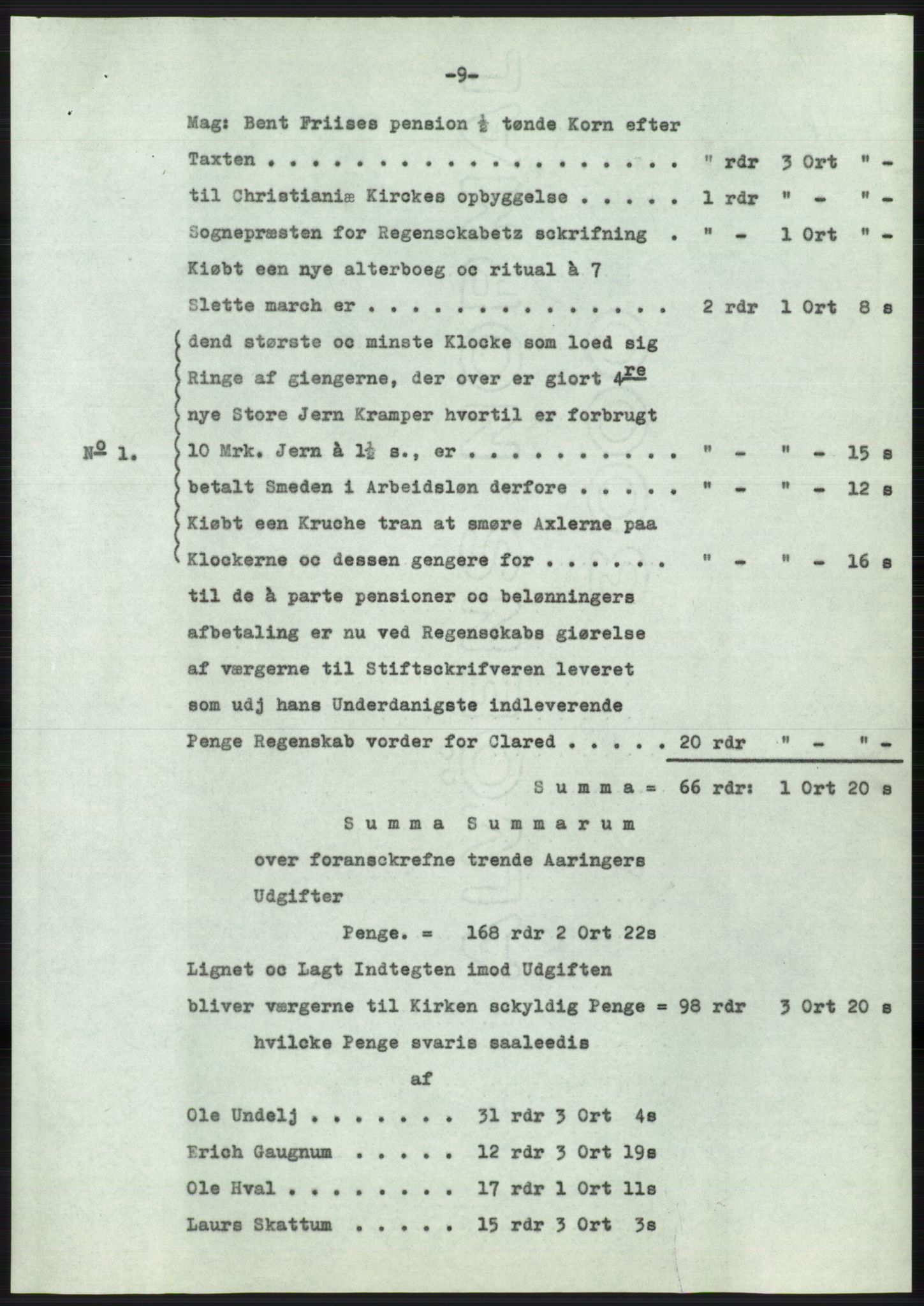 Statsarkivet i Oslo, SAO/A-10621/Z/Zd/L0015: Avskrifter, j.nr 2-699/1962, 1962, p. 177