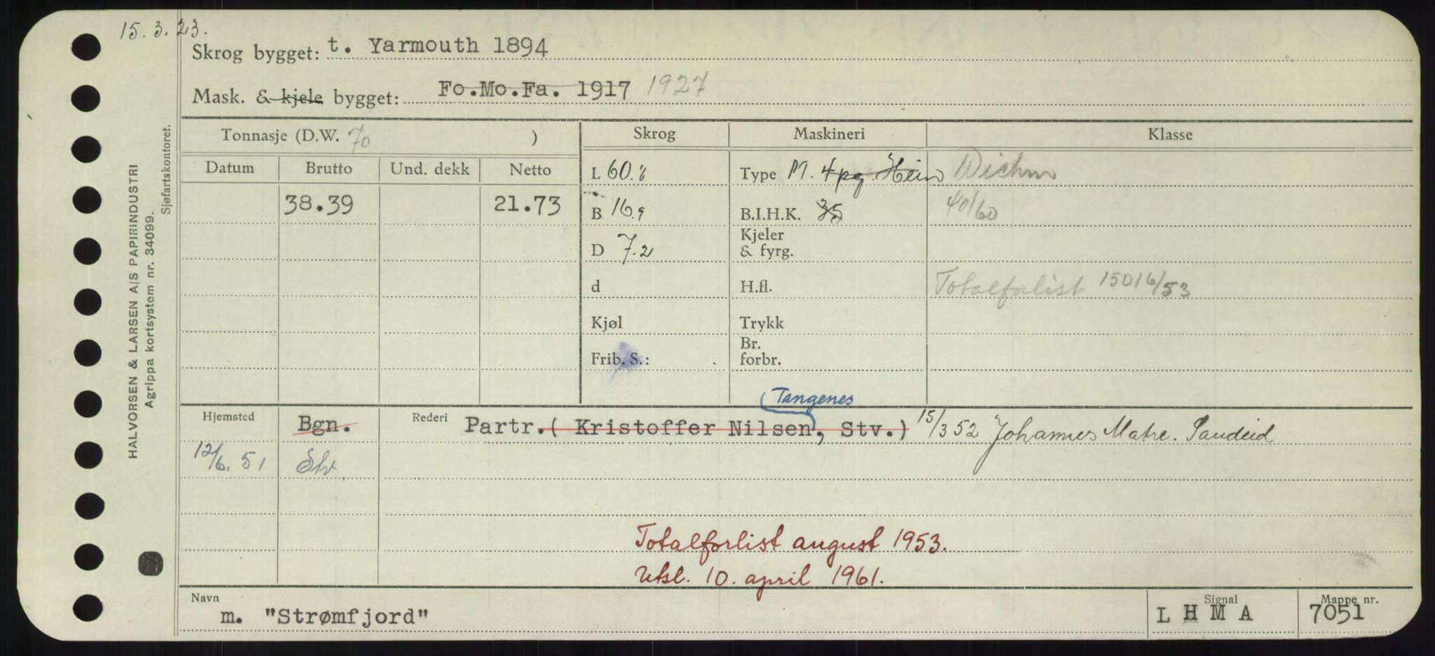 Sjøfartsdirektoratet med forløpere, Skipsmålingen, AV/RA-S-1627/H/Hd/L0036: Fartøy, St, p. 699