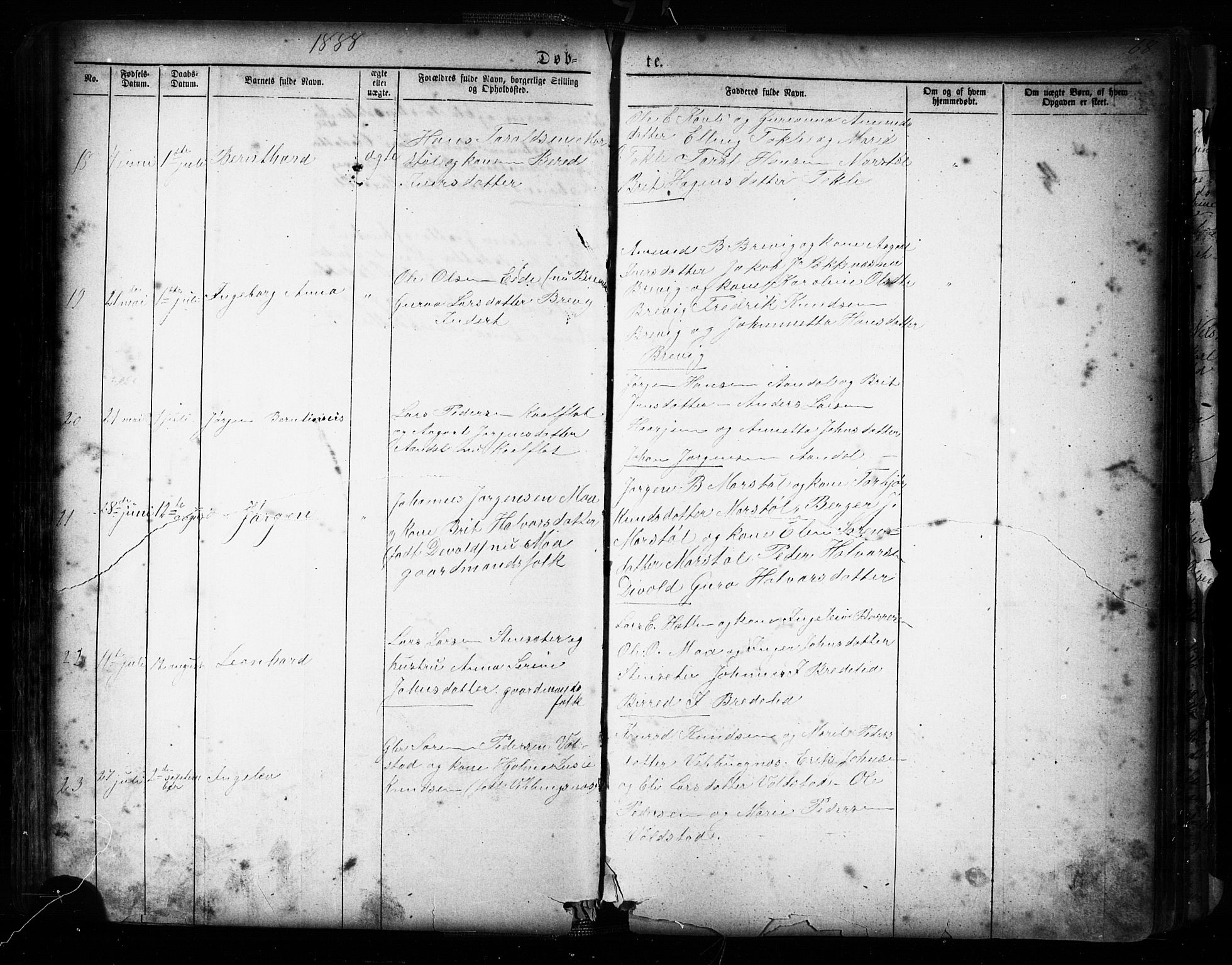 Ministerialprotokoller, klokkerbøker og fødselsregistre - Møre og Romsdal, AV/SAT-A-1454/545/L0588: Parish register (copy) no. 545C02, 1867-1902, p. 68