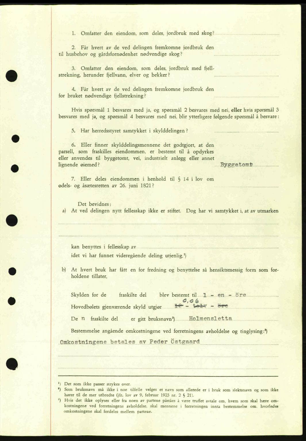 Tønsberg sorenskriveri, AV/SAKO-A-130/G/Ga/Gaa/L0011: Mortgage book no. A11, 1941-1942, Diary no: : 327/1942