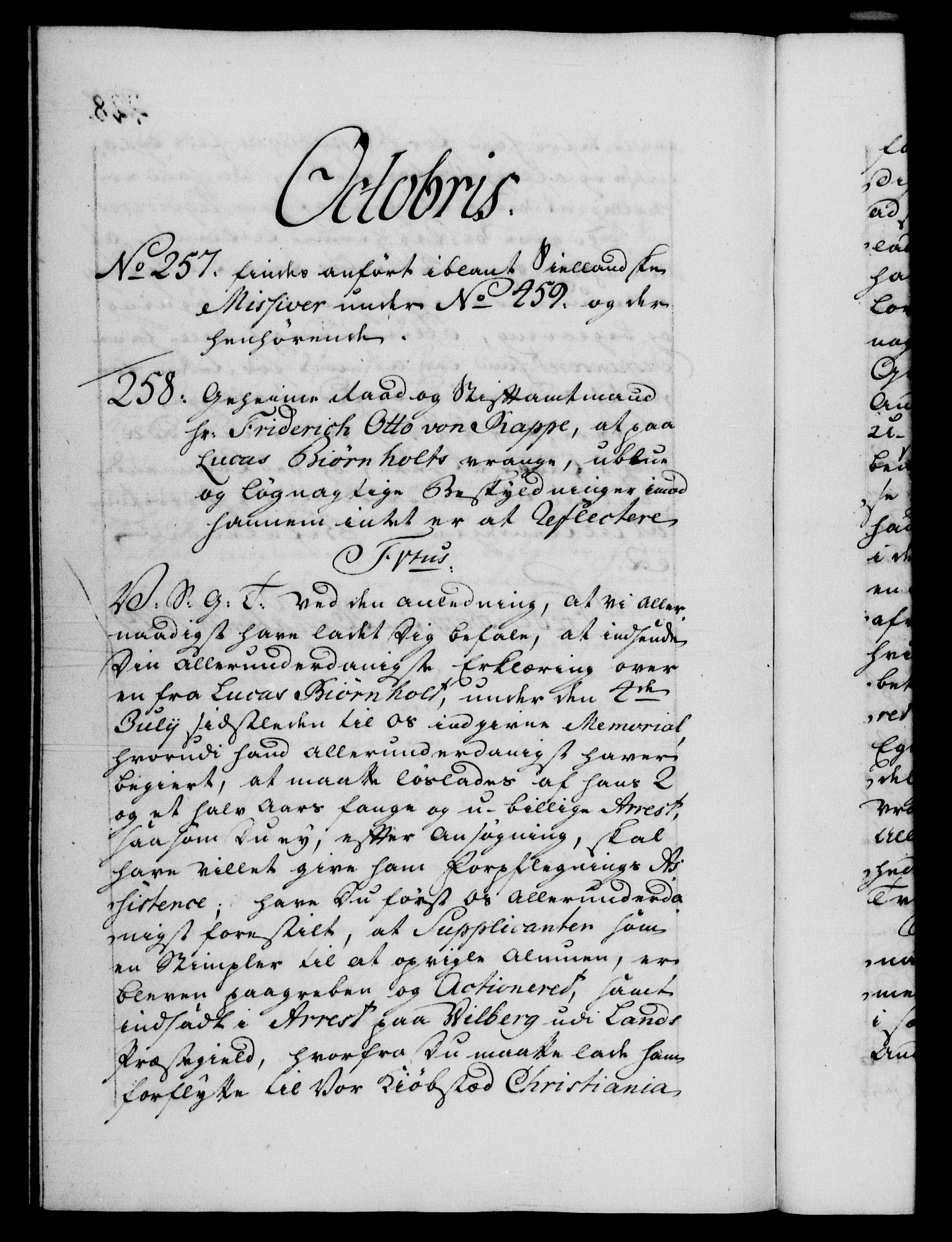 Danske Kanselli 1572-1799, AV/RA-EA-3023/F/Fc/Fca/Fcab/L0032: Norske tegnelser, 1749-1750, p. 227b