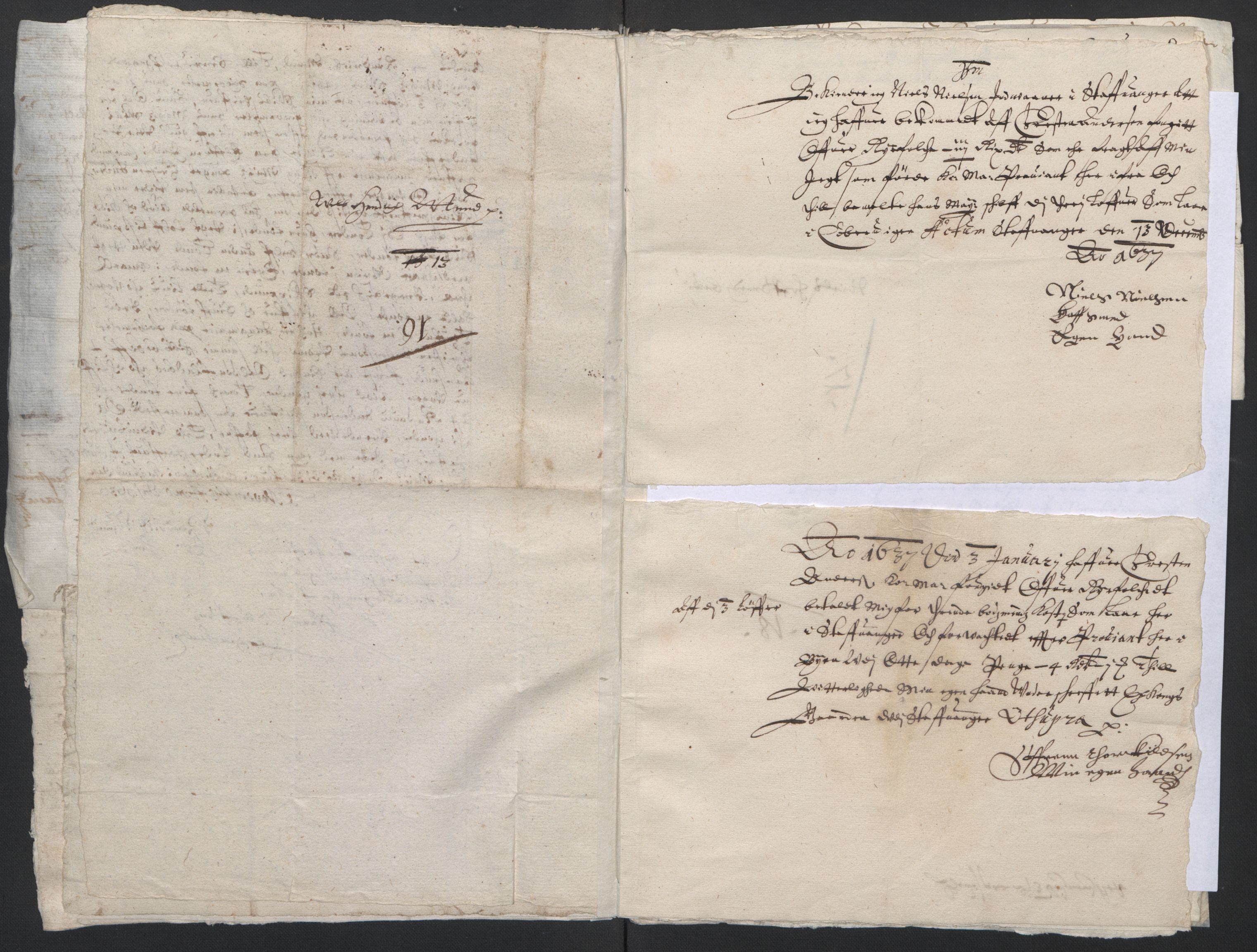 Rentekammeret inntil 1814, Reviderte regnskaper, Lensregnskaper, AV/RA-EA-5023/R/Rb/Rbs/L0020: Stavanger len, 1635-1637