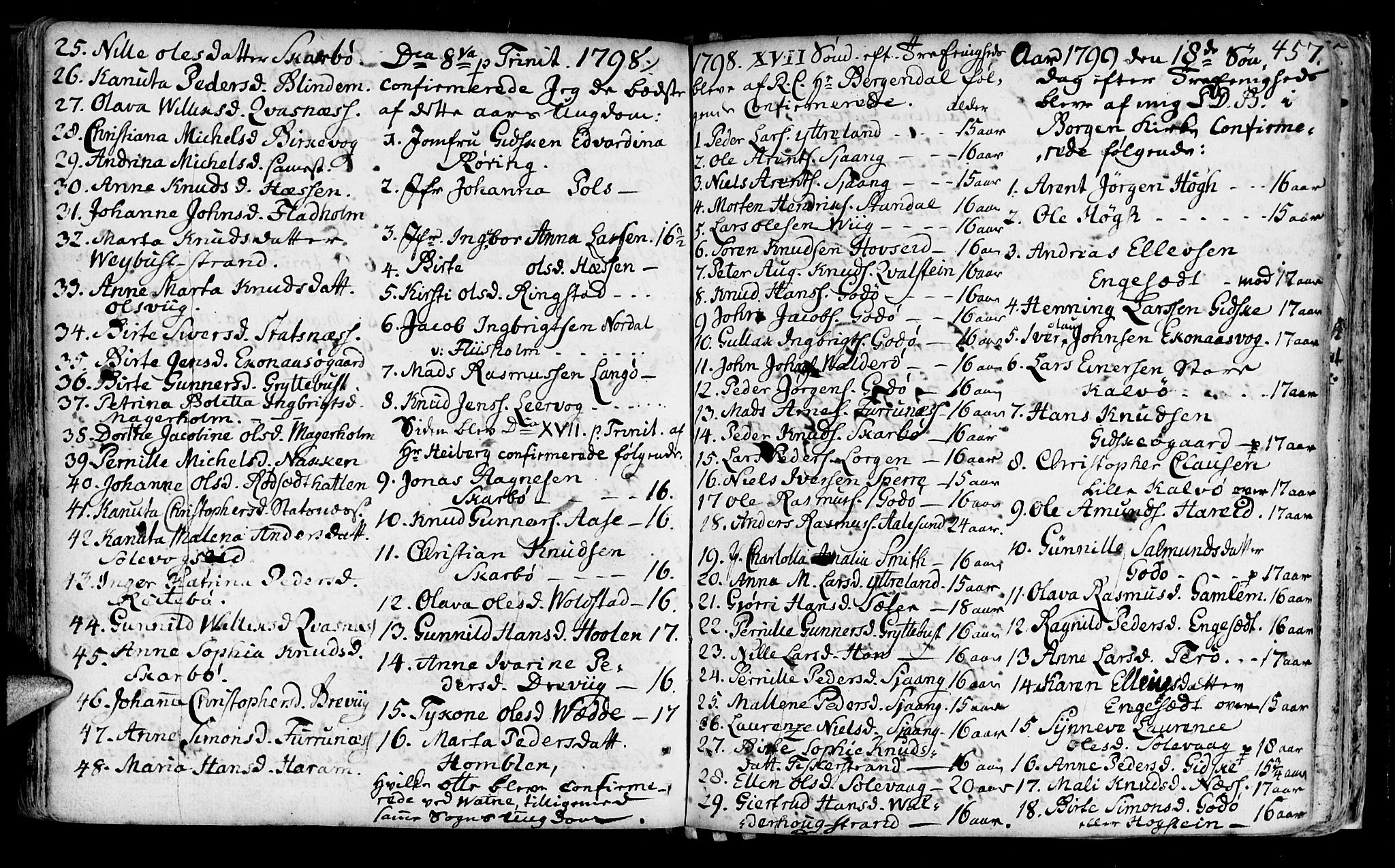 Ministerialprotokoller, klokkerbøker og fødselsregistre - Møre og Romsdal, AV/SAT-A-1454/528/L0393: Parish register (official) no. 528A04, 1762-1800, p. 457