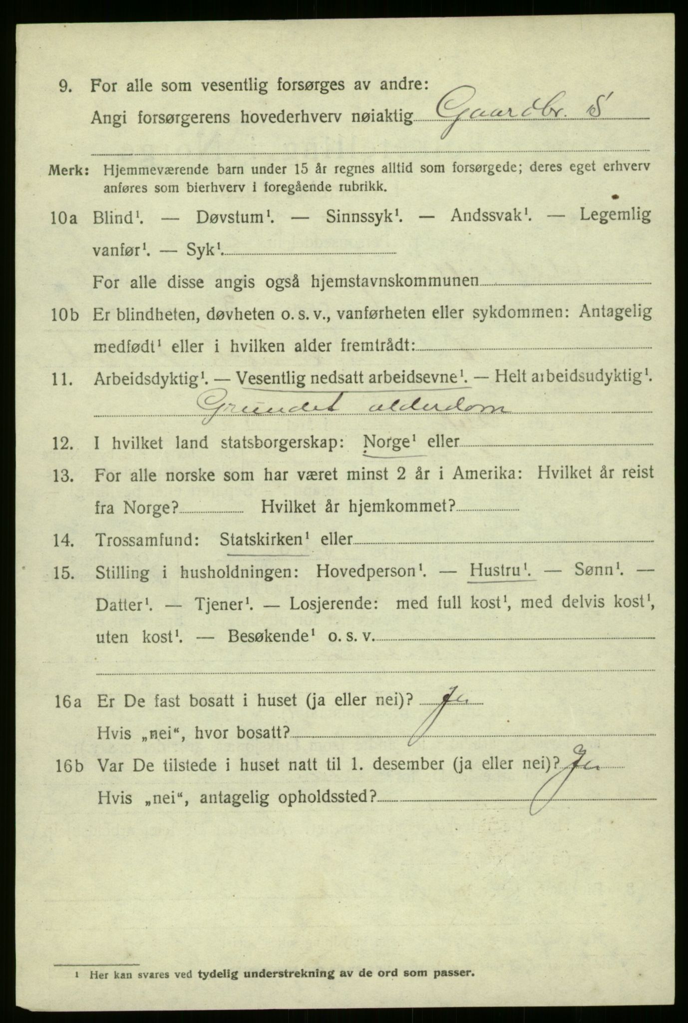 SAB, 1920 census for Askvoll, 1920, p. 4239