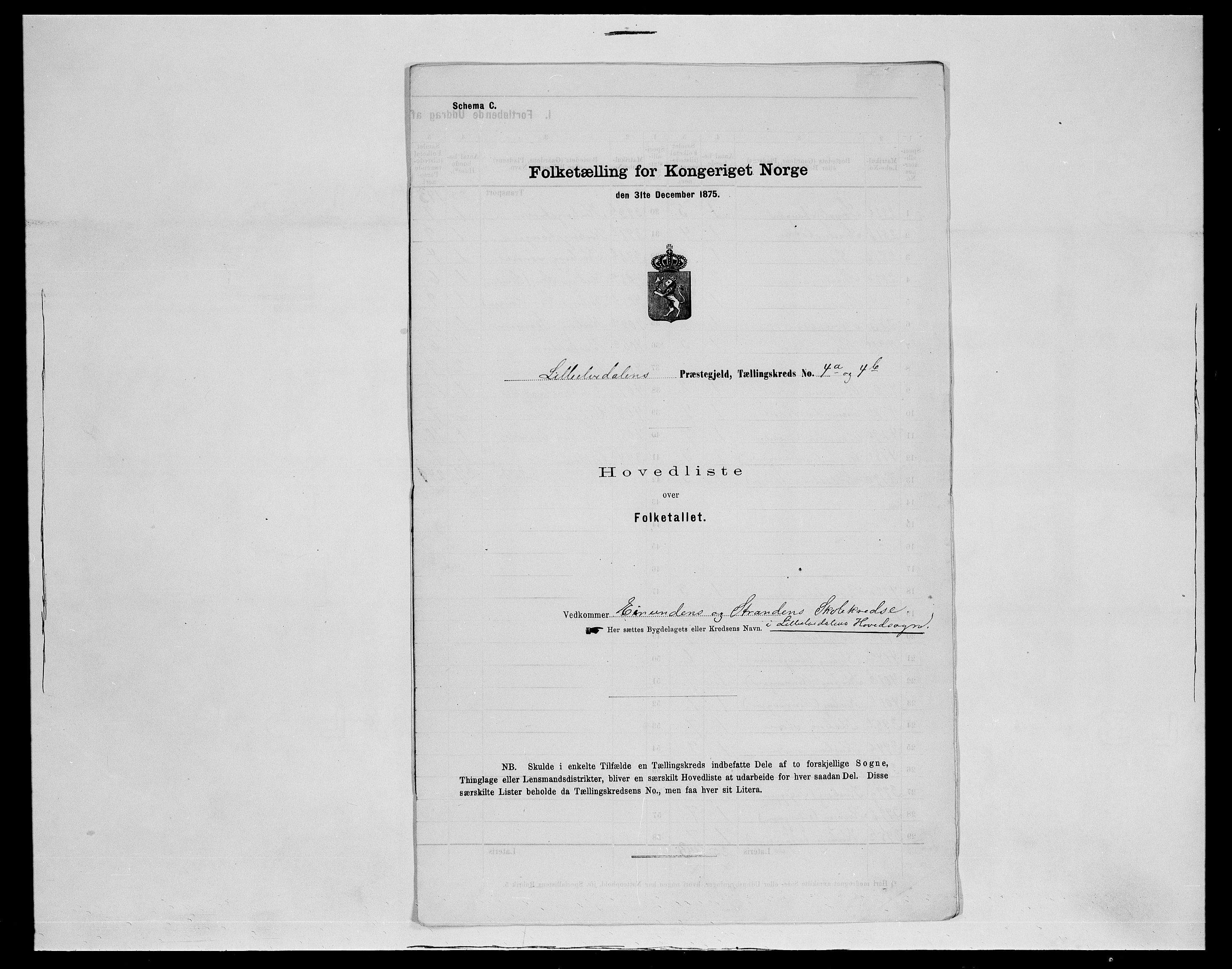 SAH, 1875 census for 0438P Lille Elvedalen, 1875, p. 24