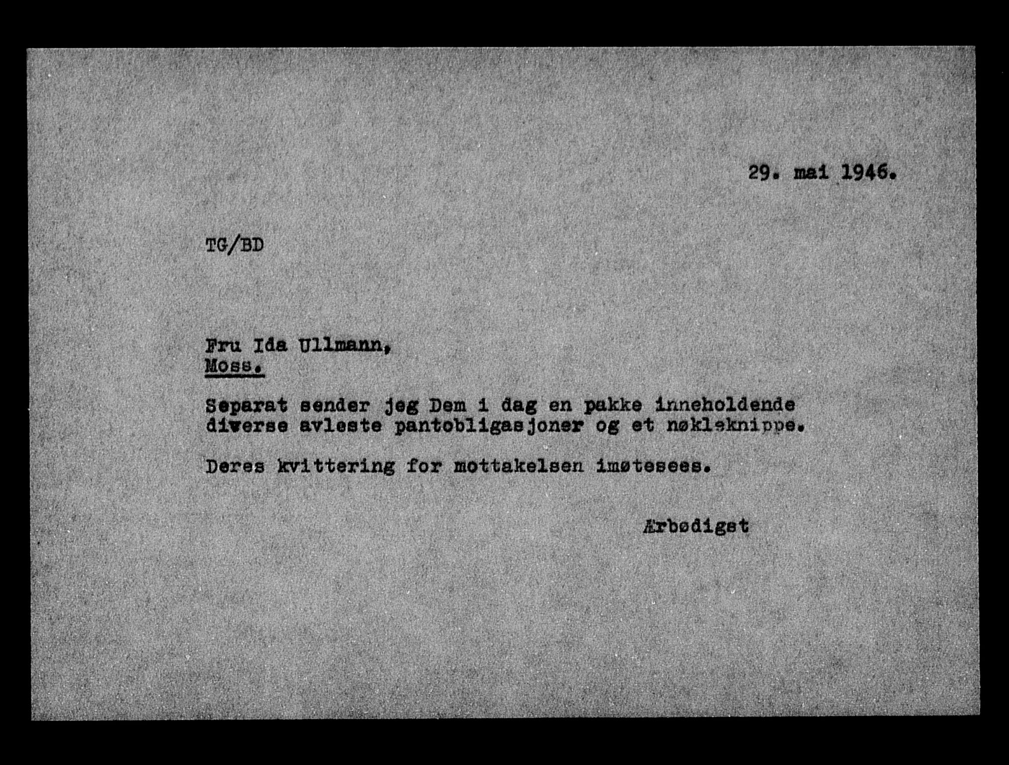 Justisdepartementet, Tilbakeføringskontoret for inndratte formuer, AV/RA-S-1564/H/Hc/Hcd/L1008: --, 1945-1947, p. 394