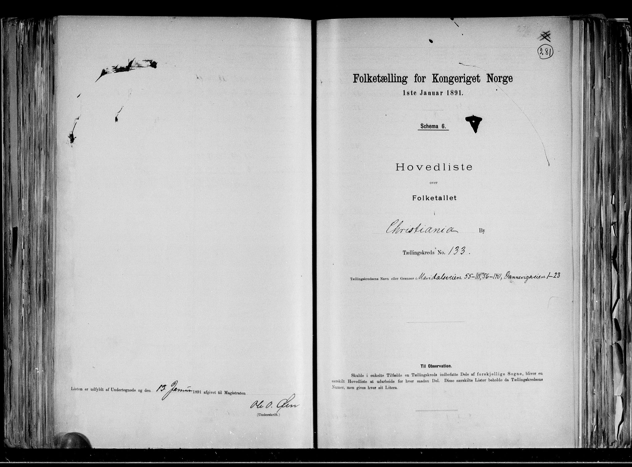 RA, 1891 census for 0301 Kristiania, 1891, p. 62620