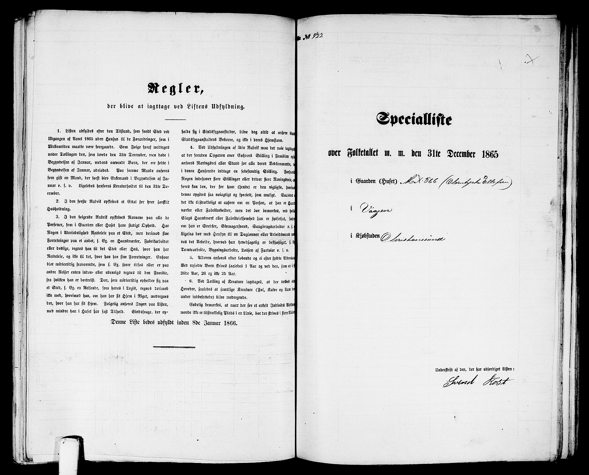 RA, 1865 census for Kristiansund/Kristiansund, 1865, p. 859