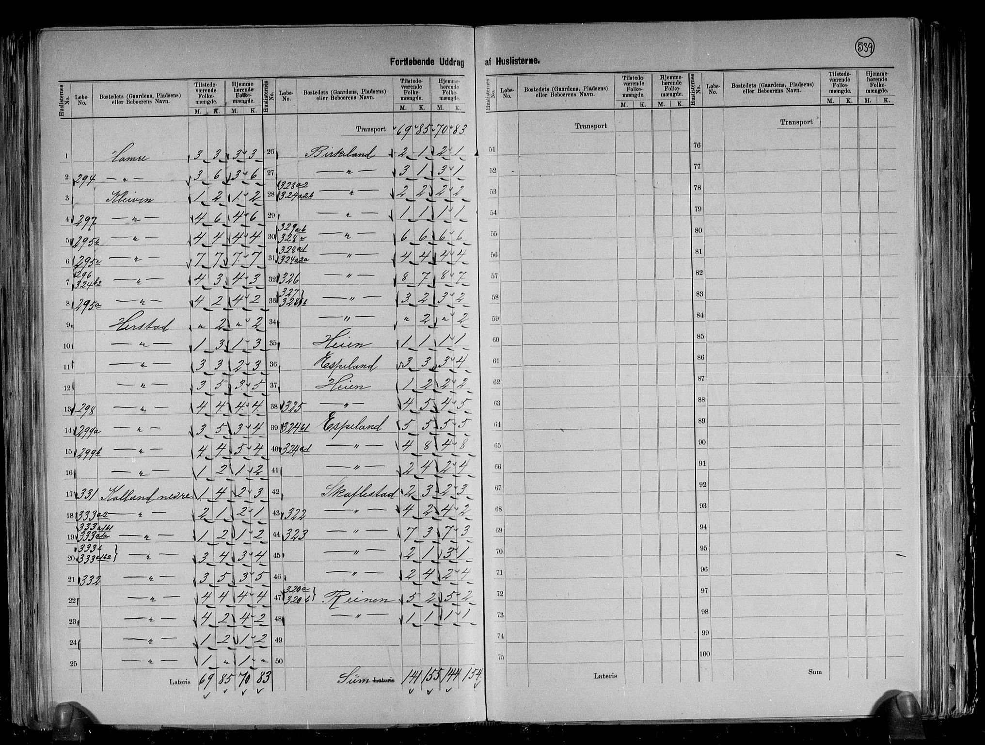 RA, 1891 census for 1432 Førde, 1891, p. 39