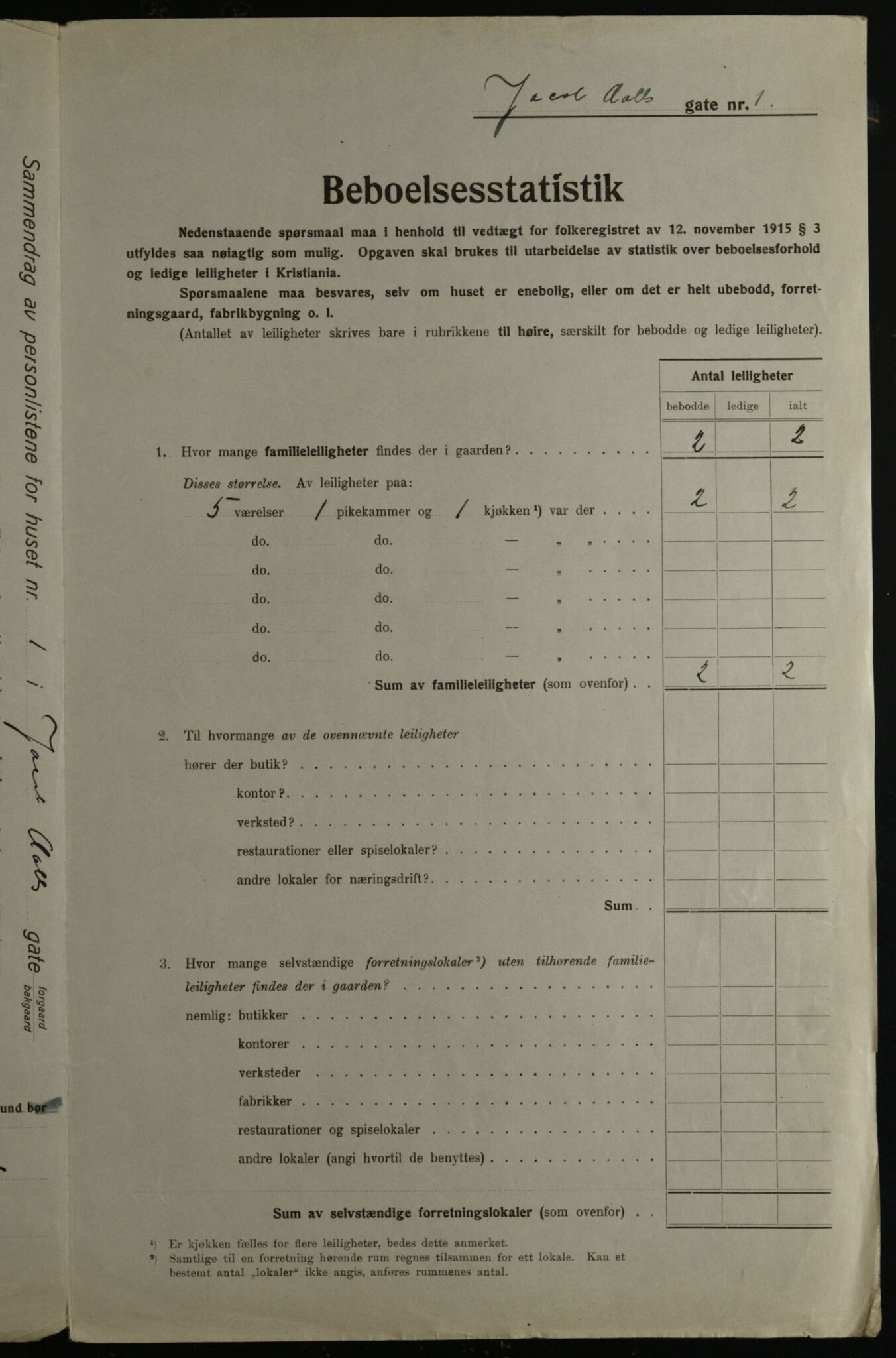 OBA, Municipal Census 1923 for Kristiania, 1923, p. 49872