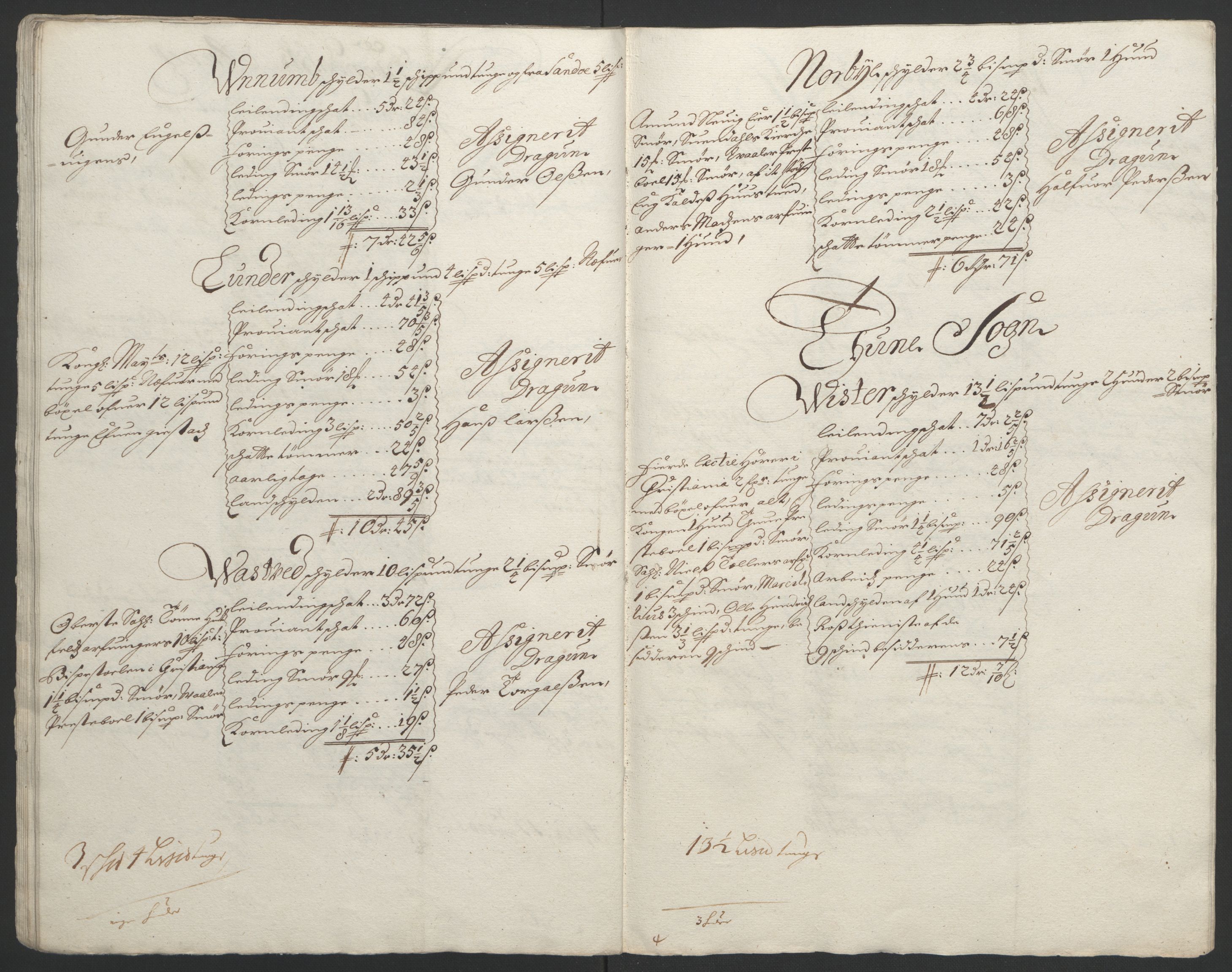 Rentekammeret inntil 1814, Reviderte regnskaper, Fogderegnskap, AV/RA-EA-4092/R04/L0122: Fogderegnskap Moss, Onsøy, Tune, Veme og Åbygge, 1695, p. 342