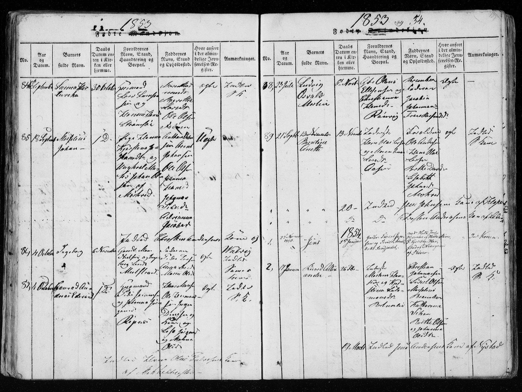 Ministerialprotokoller, klokkerbøker og fødselsregistre - Nordland, SAT/A-1459/801/L0026: Parish register (copy) no. 801C01, 1820-1855, p. 158-159
