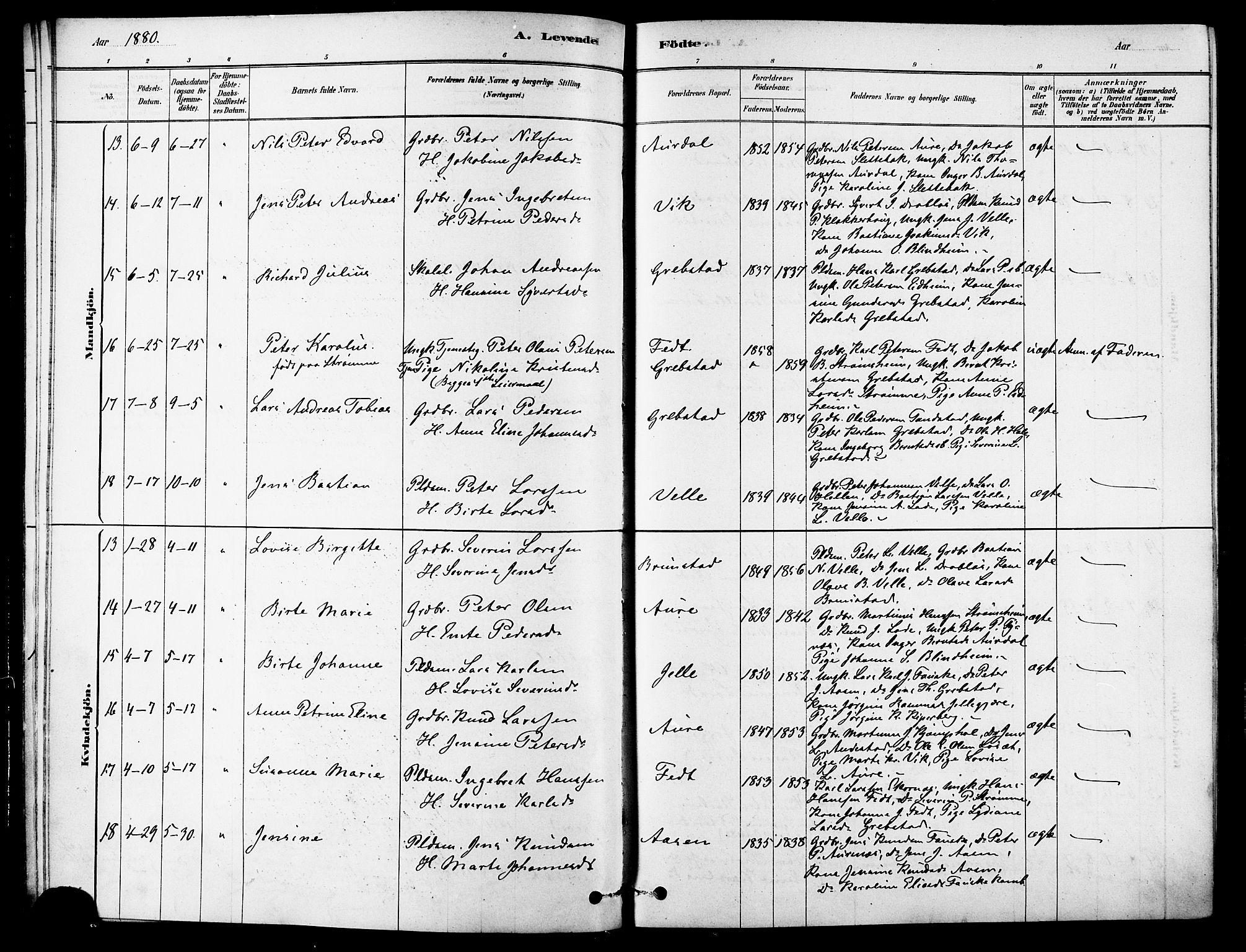 Ministerialprotokoller, klokkerbøker og fødselsregistre - Møre og Romsdal, AV/SAT-A-1454/523/L0334: Parish register (official) no. 523A01, 1878-1891