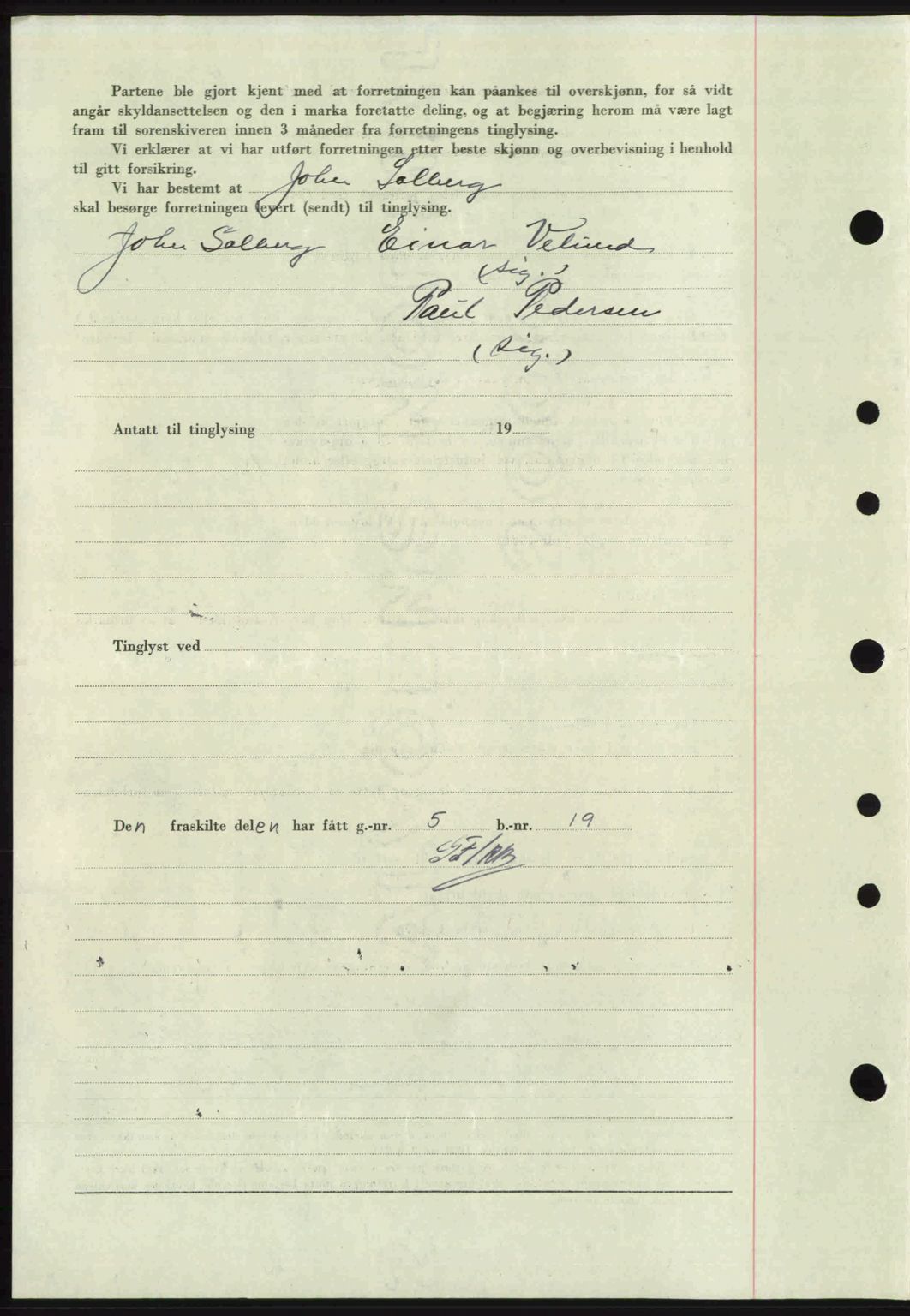 Idd og Marker sorenskriveri, AV/SAO-A-10283/G/Gb/Gbb/L0008: Mortgage book no. A8, 1946-1946, Diary no: : 1371/1946