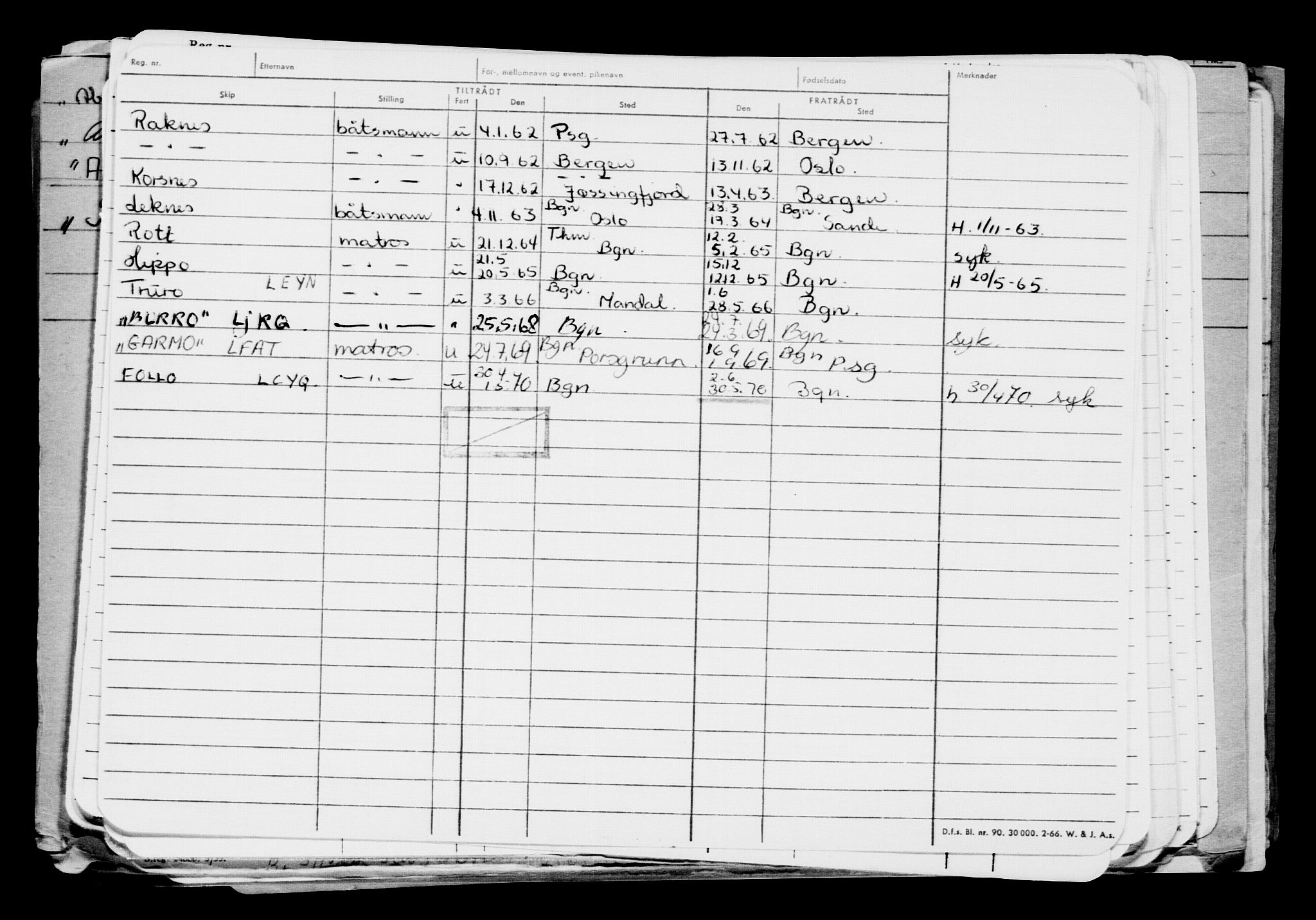 Direktoratet for sjømenn, AV/RA-S-3545/G/Gb/L0123: Hovedkort, 1914, p. 40