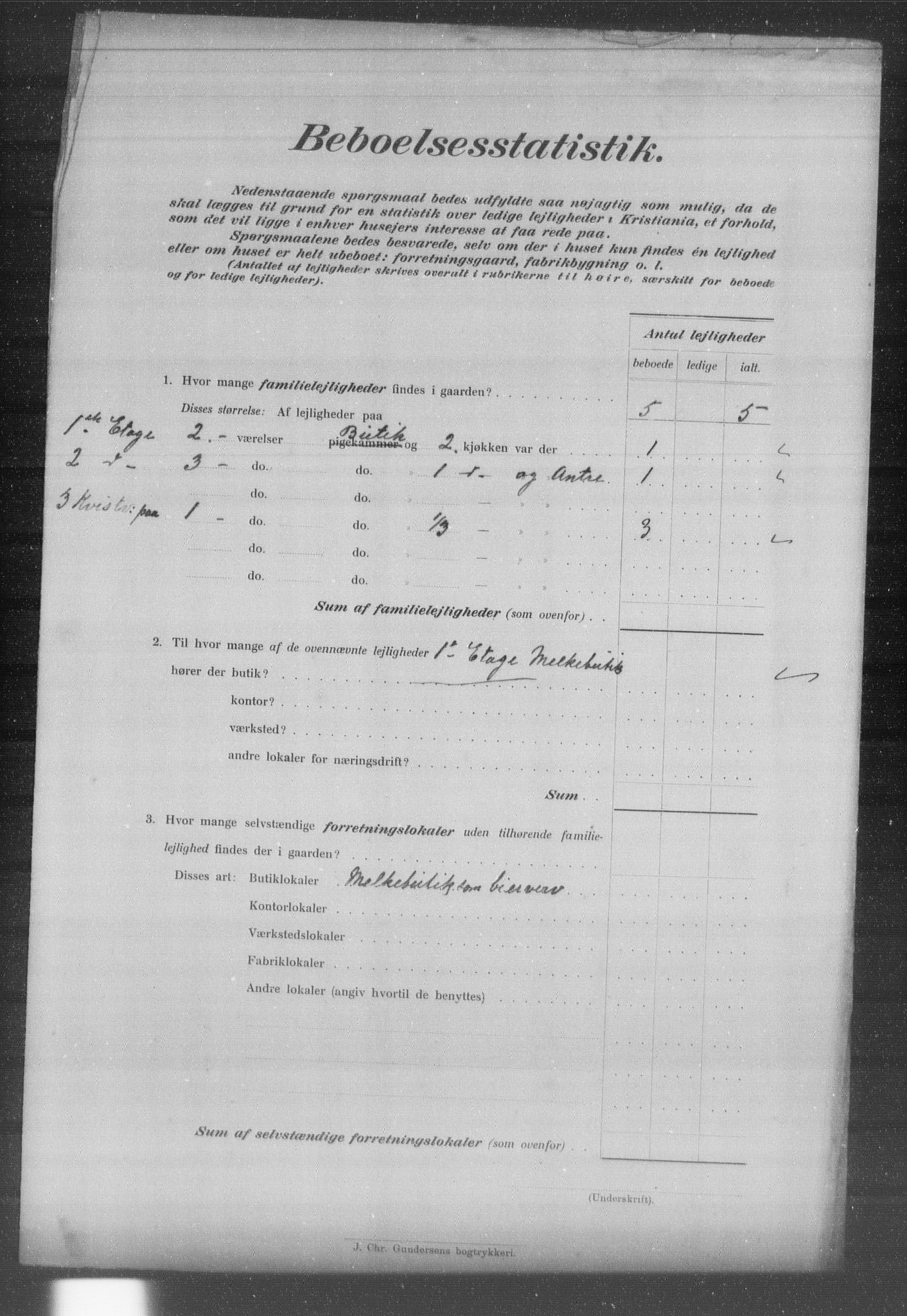 OBA, Municipal Census 1903 for Kristiania, 1903, p. 22870