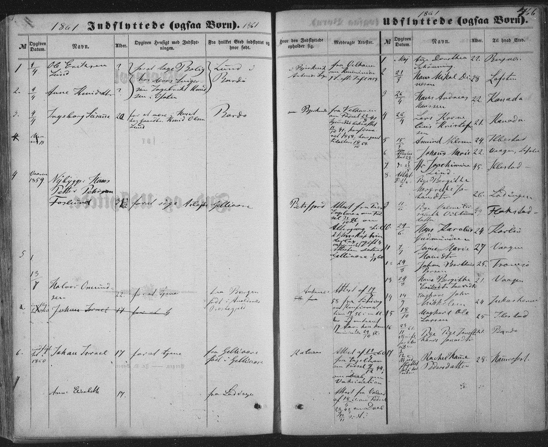 Ministerialprotokoller, klokkerbøker og fødselsregistre - Nordland, AV/SAT-A-1459/863/L0896: Parish register (official) no. 863A08, 1861-1871, p. 466