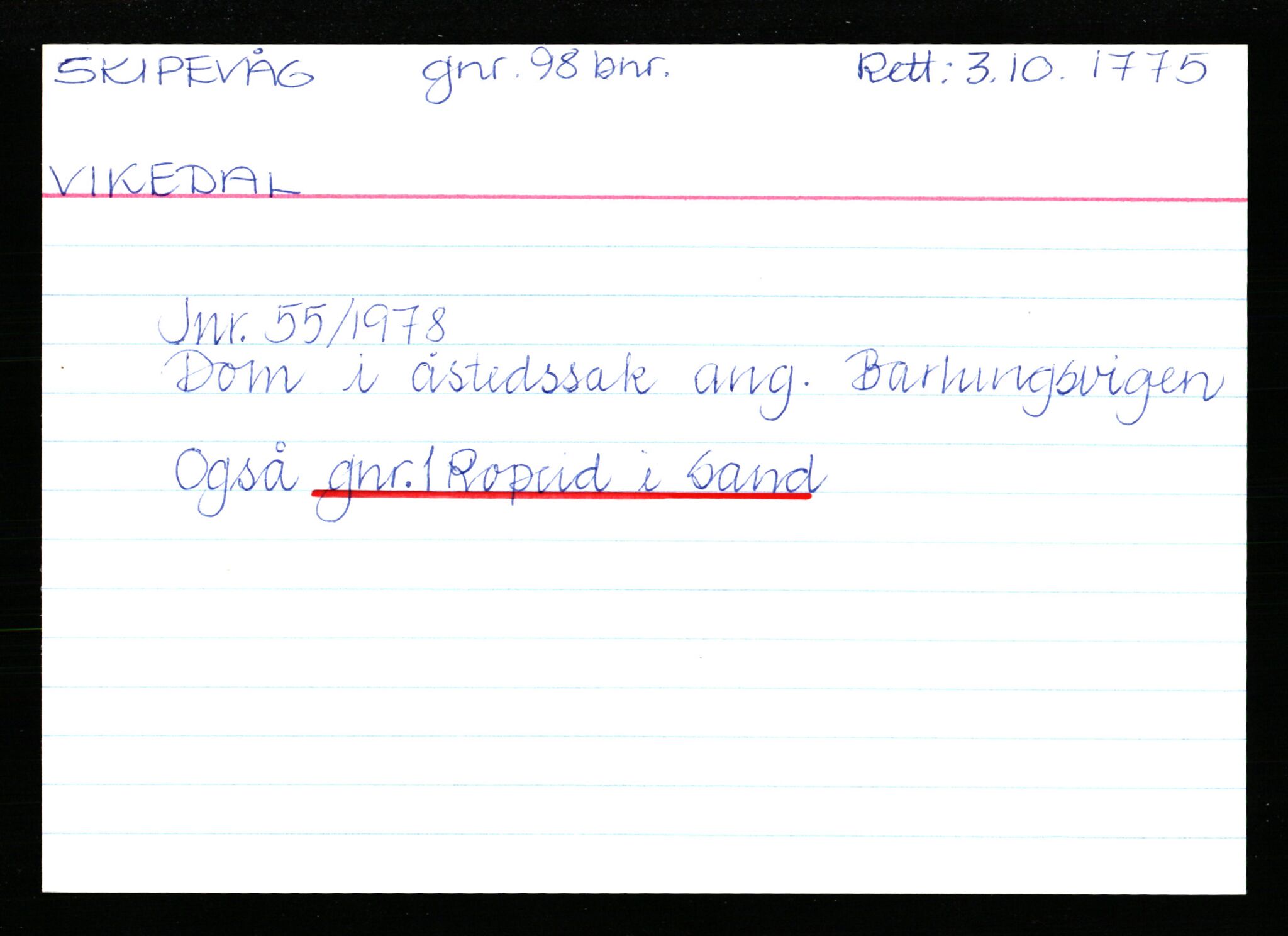 Statsarkivet i Stavanger, AV/SAST-A-101971/03/Y/Yk/L0035: Registerkort sortert etter gårdsnavn: Sikvaland lille - Skorve, 1750-1930, p. 476