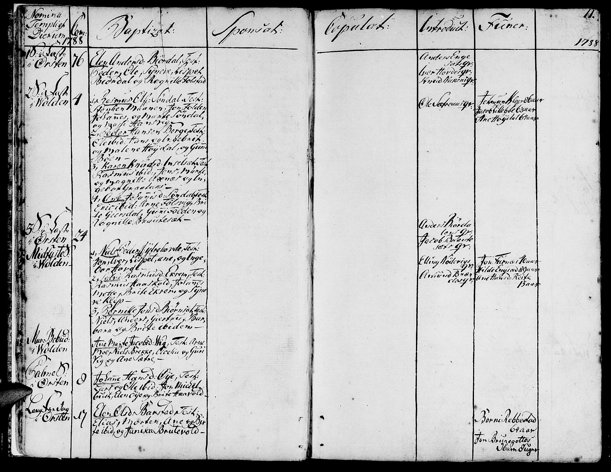 Ministerialprotokoller, klokkerbøker og fødselsregistre - Møre og Romsdal, AV/SAT-A-1454/511/L0137: Parish register (official) no. 511A04, 1787-1816, p. 11