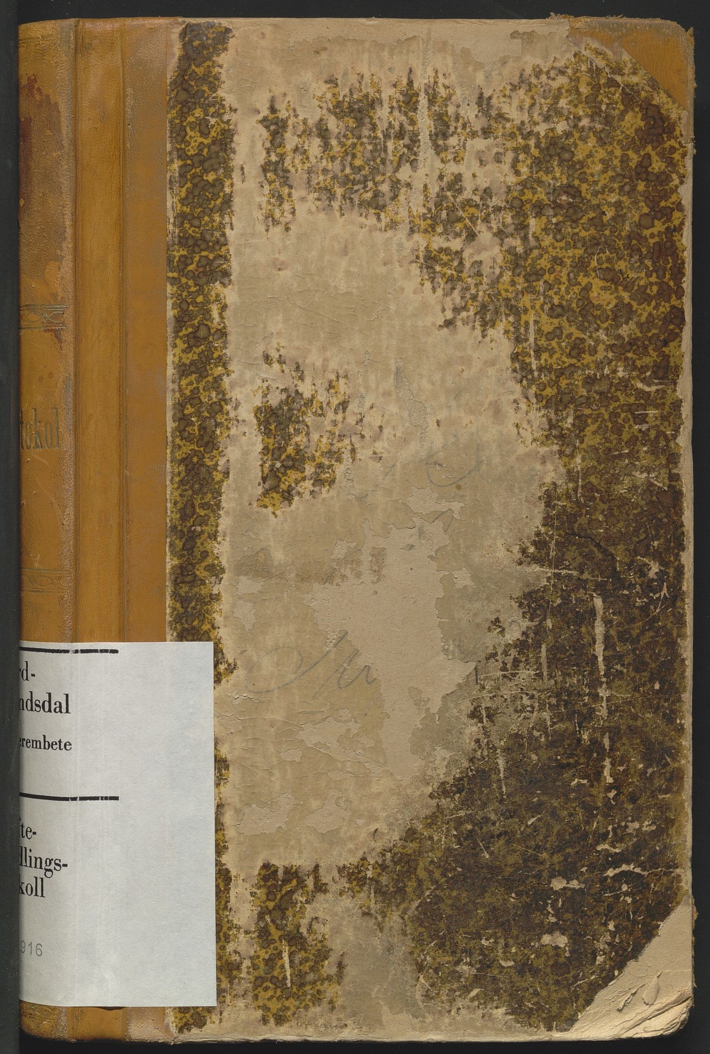 Nord-Gudbrandsdal tingrett, SAH/TING-002/J/Jc/L0005: Skifteforhandlingsprotokoll, 1907-1916