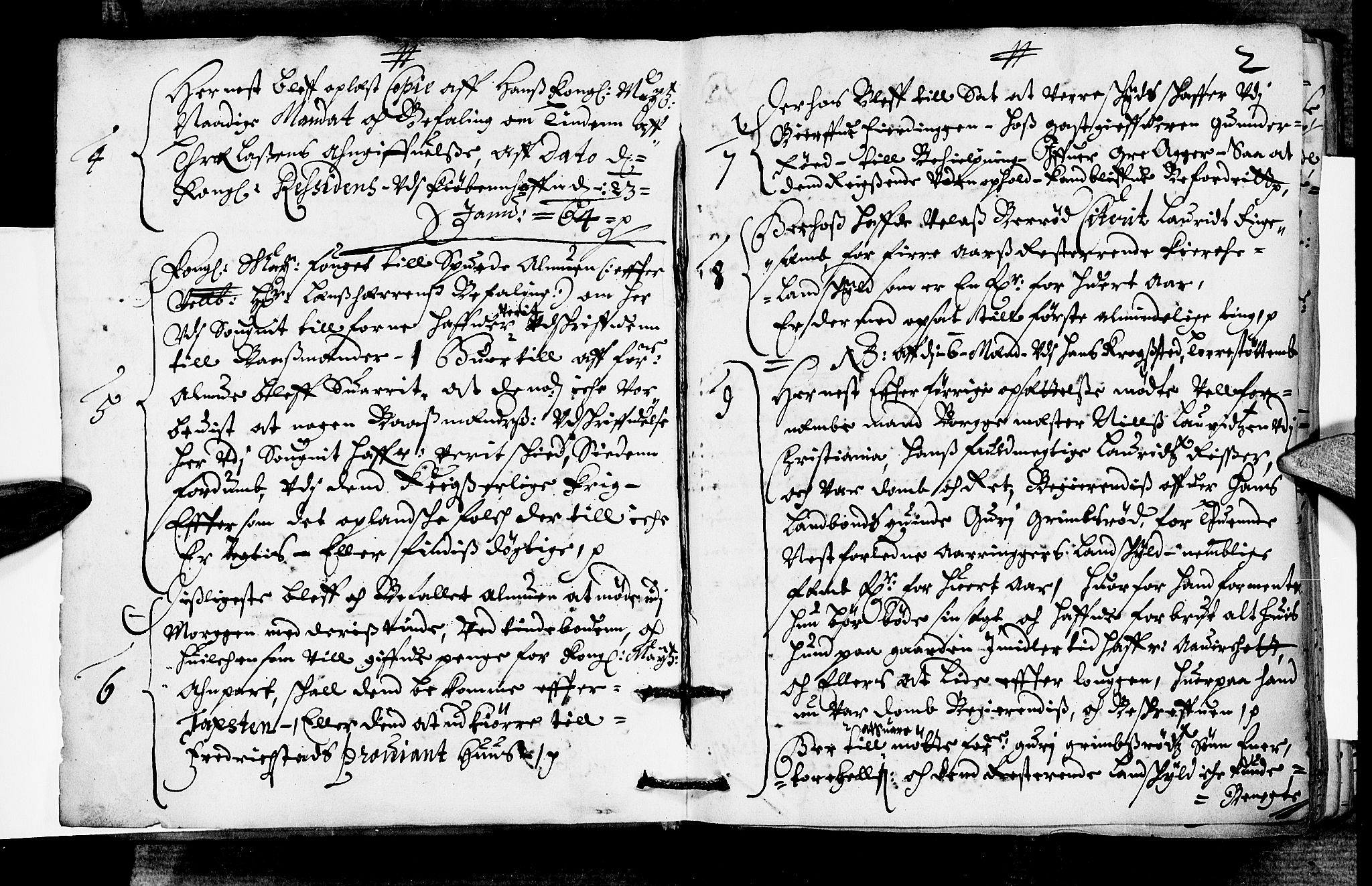 Moss sorenskriveri, SAO/A-10168, 1664-1666, p. 1b-2a
