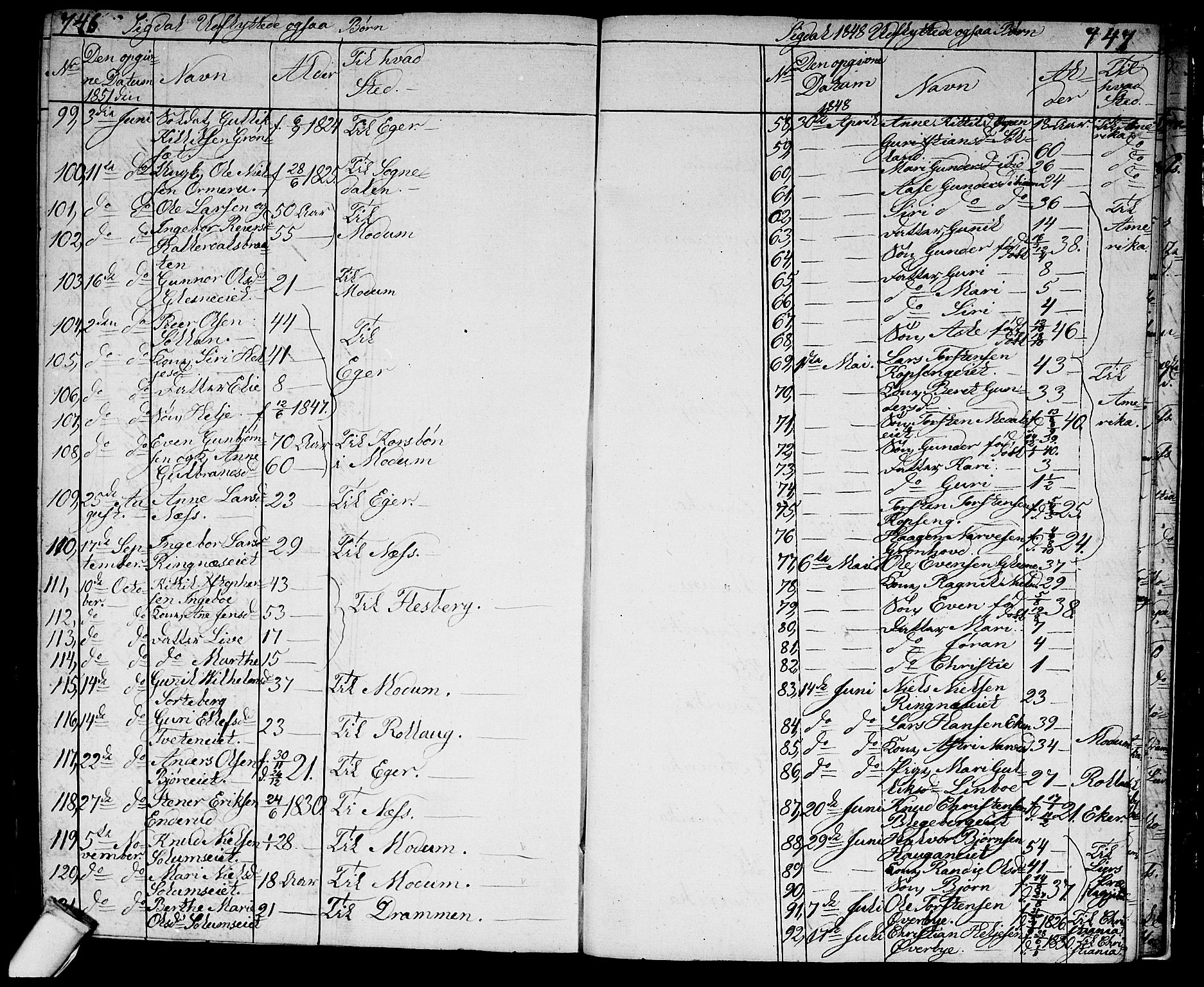 Sigdal kirkebøker, AV/SAKO-A-245/G/Ga/L0002: Parish register (copy) no. I 2, 1835-1856, p. 746-747