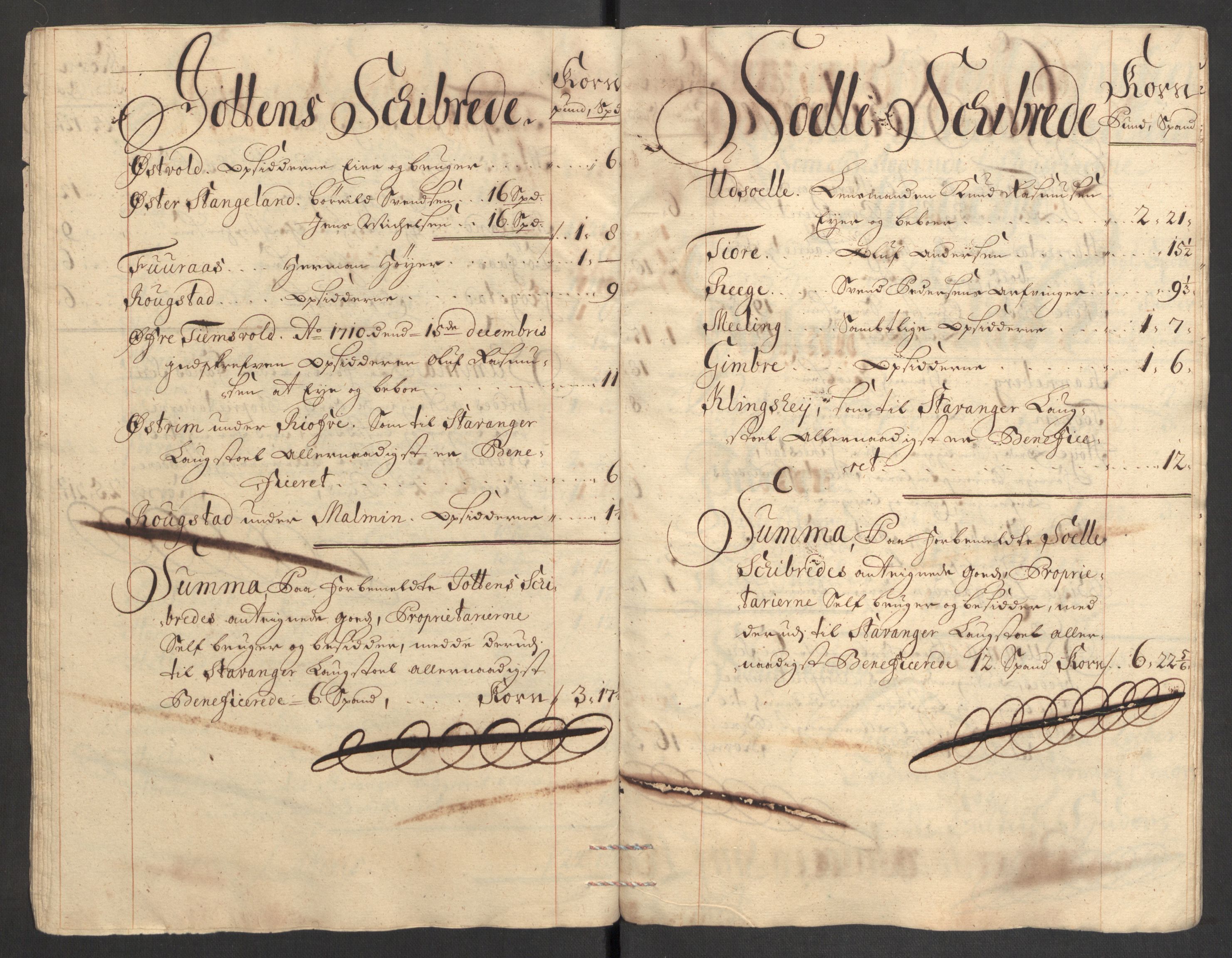 Rentekammeret inntil 1814, Reviderte regnskaper, Fogderegnskap, AV/RA-EA-4092/R46/L2735: Fogderegnskap Jæren og Dalane, 1711, p. 190