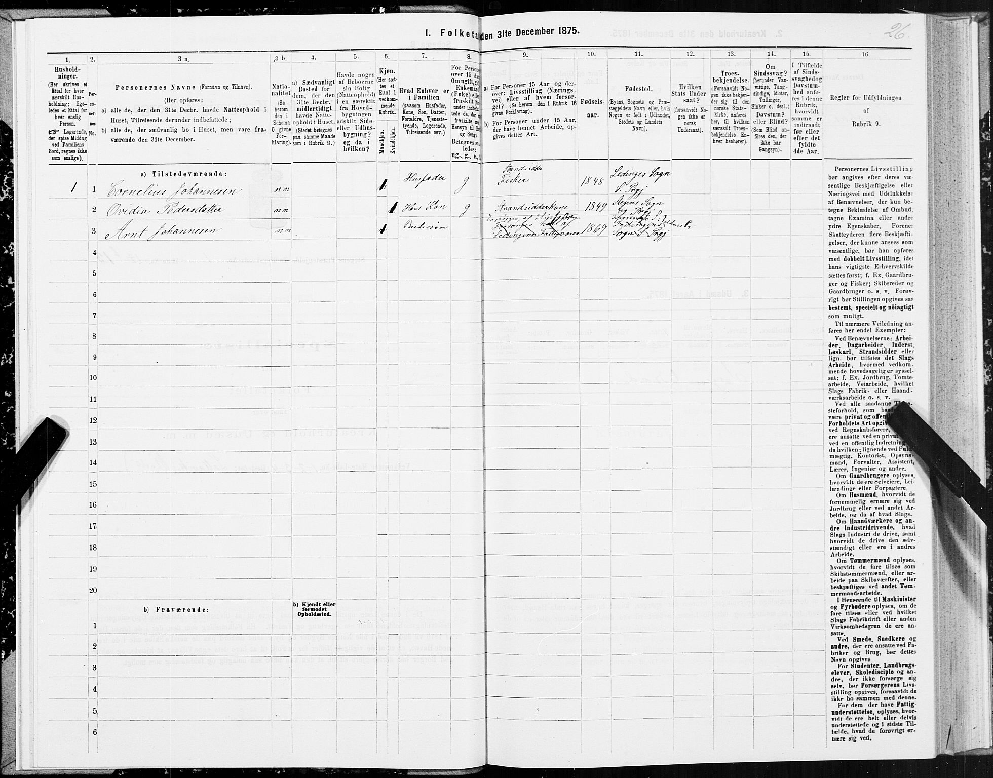 SAT, 1875 census for 1848P Steigen, 1875, p. 1026