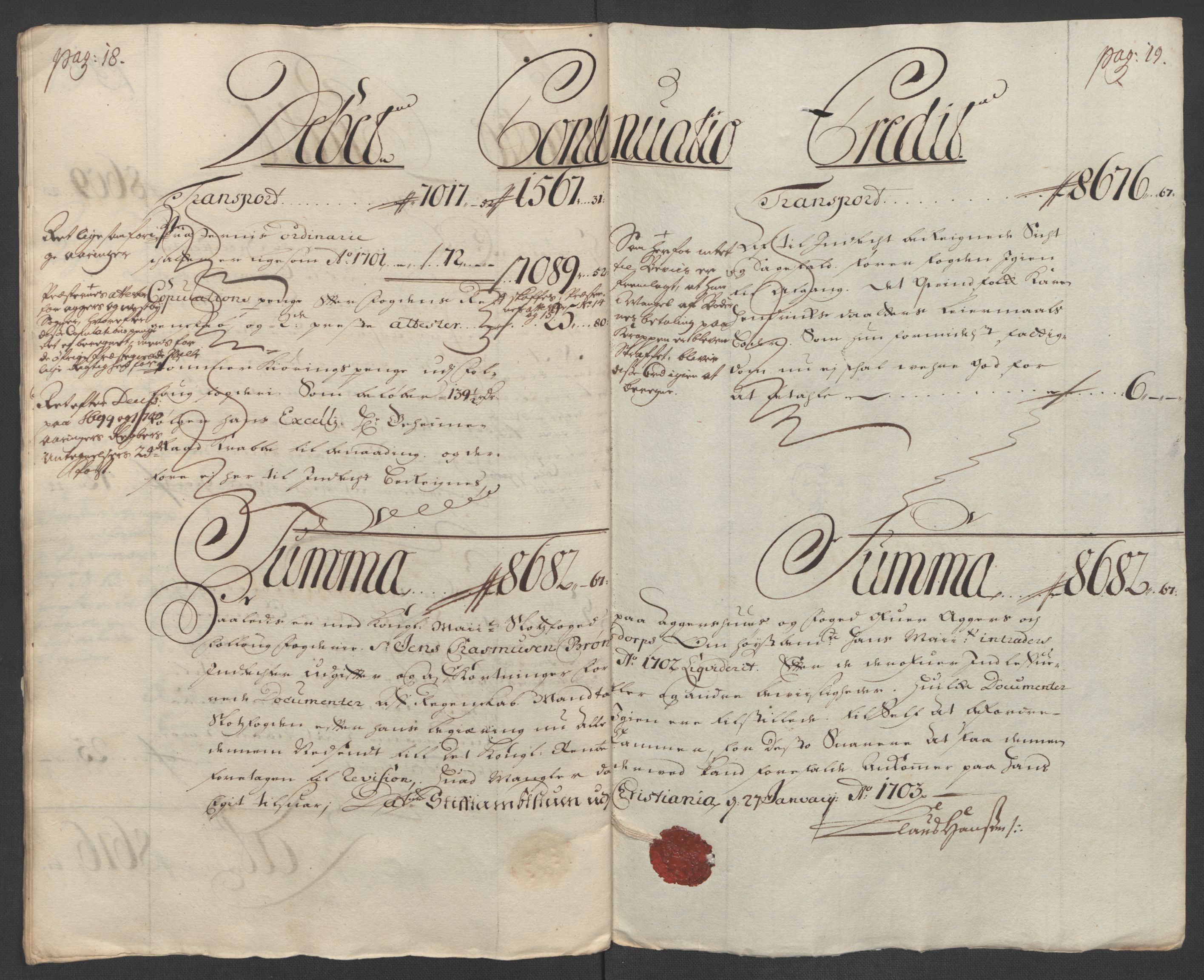 Rentekammeret inntil 1814, Reviderte regnskaper, Fogderegnskap, AV/RA-EA-4092/R10/L0444: Fogderegnskap Aker og Follo, 1701-1702, p. 227