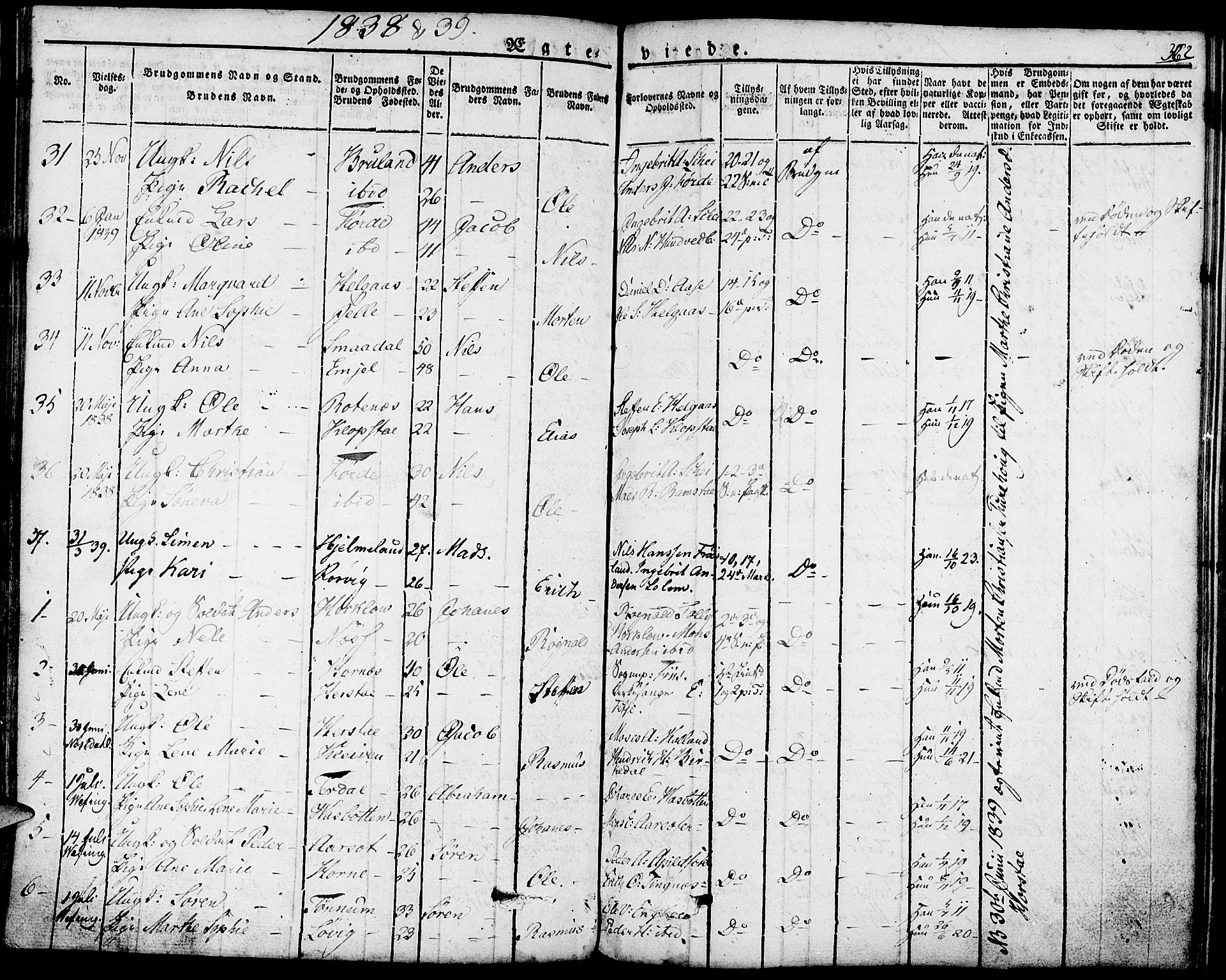 Førde sokneprestembete, SAB/A-79901/H/Haa/Haaa/L0006: Parish register (official) no. A 6, 1821-1842, p. 362