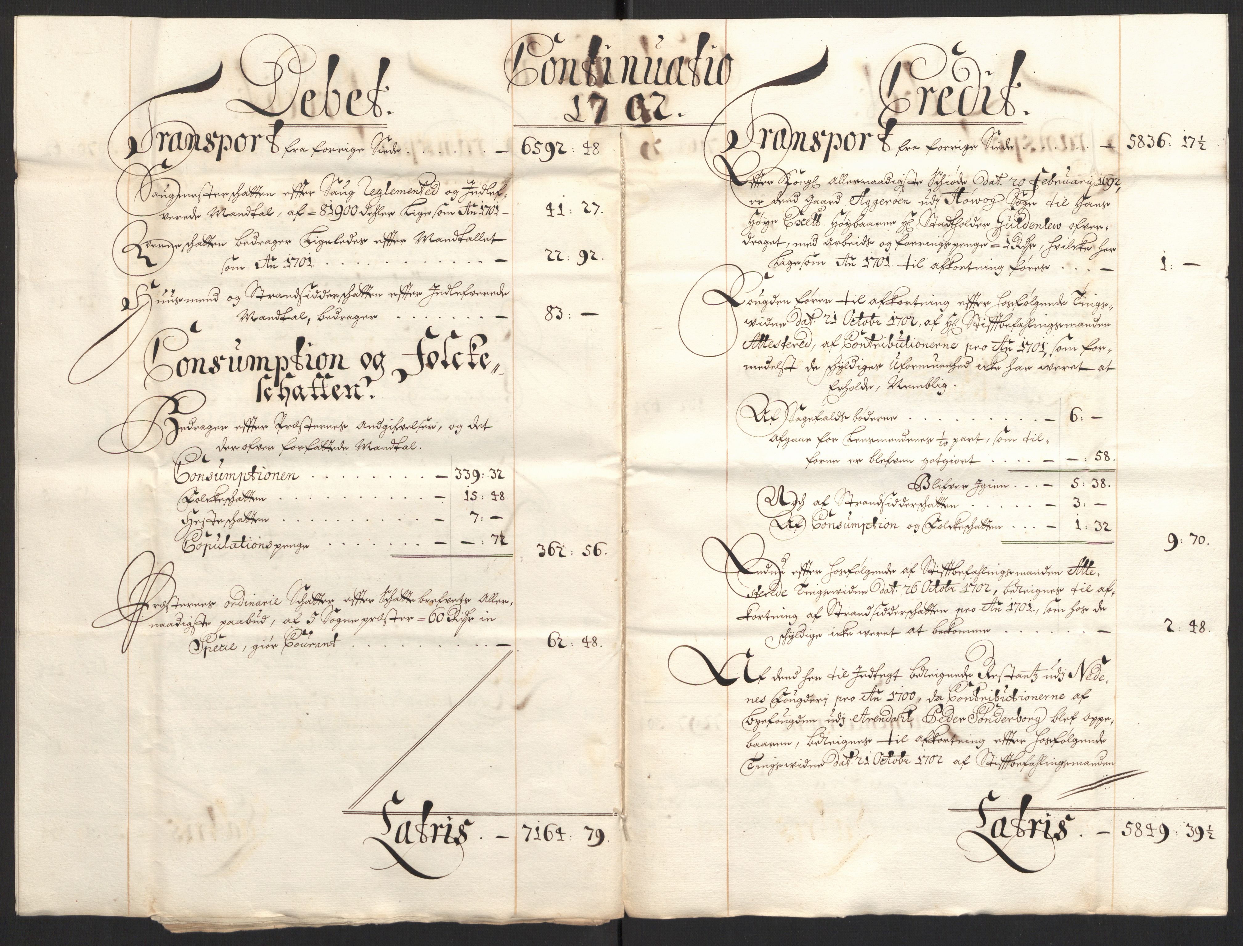 Rentekammeret inntil 1814, Reviderte regnskaper, Fogderegnskap, AV/RA-EA-4092/R39/L2316: Fogderegnskap Nedenes, 1702-1703, p. 17