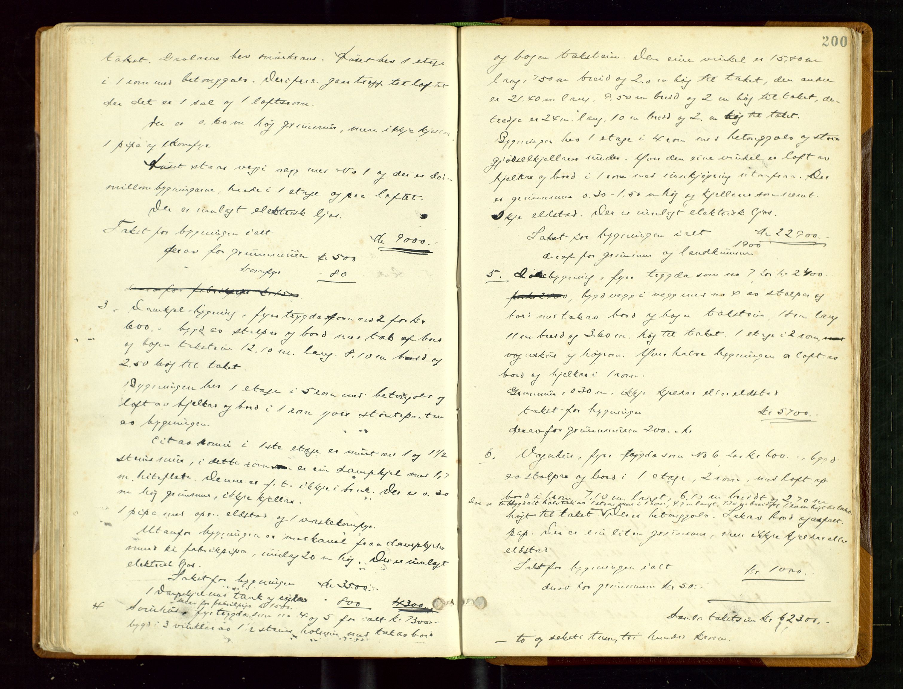 Hå lensmannskontor, AV/SAST-A-100456/Goa/L0002: Takstprotokoll, 1883-1919, p. 199b-200a