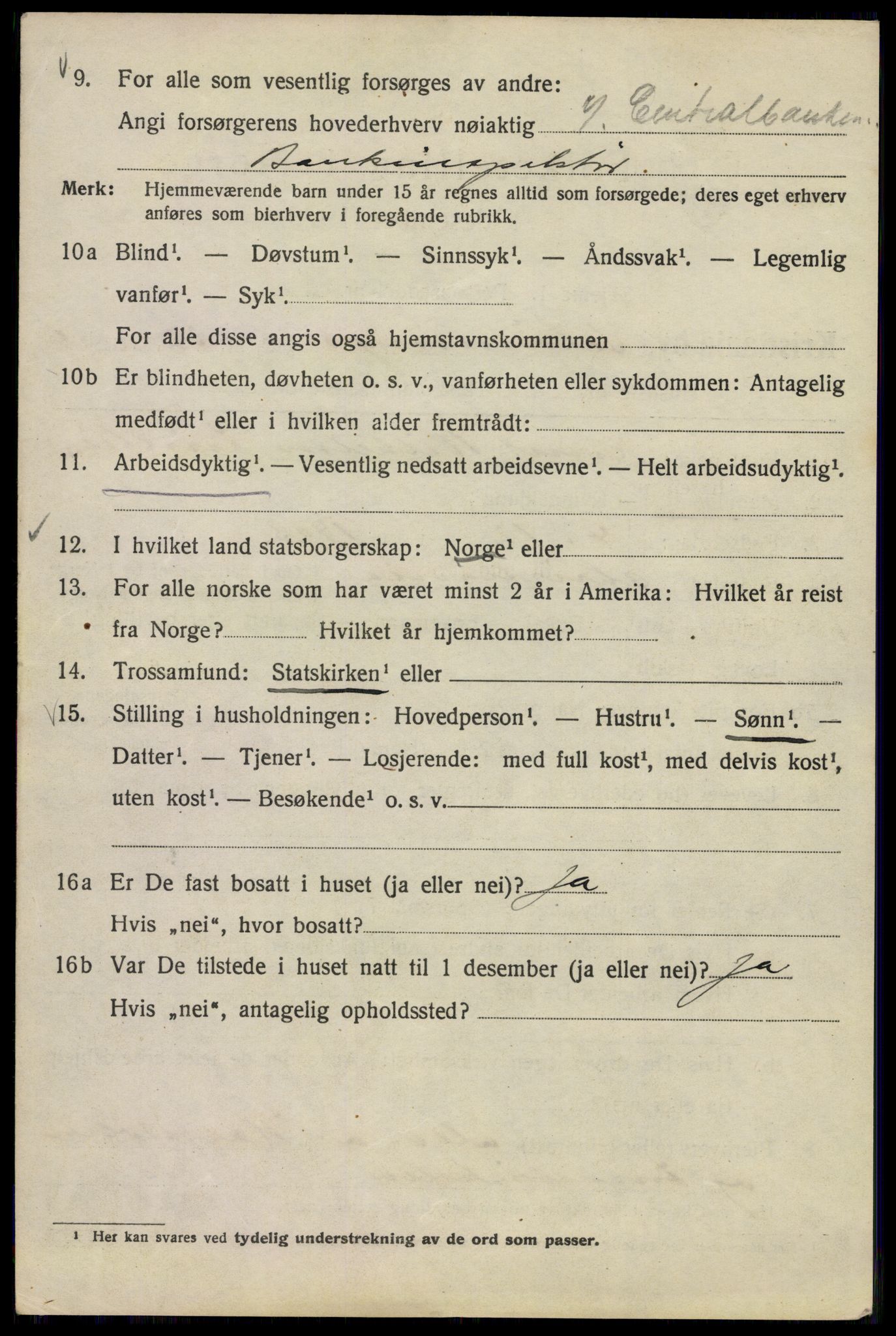 SAO, 1920 census for Kristiania, 1920, p. 504734