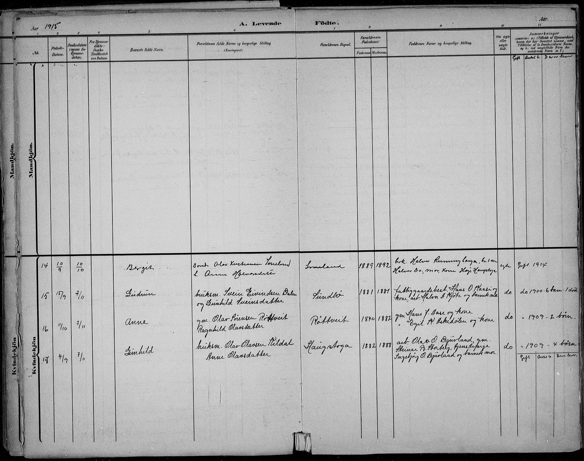 Seljord kirkebøker, AV/SAKO-A-20/F/Fb/L0002: Parish register (official) no. II 2, 1887-1917