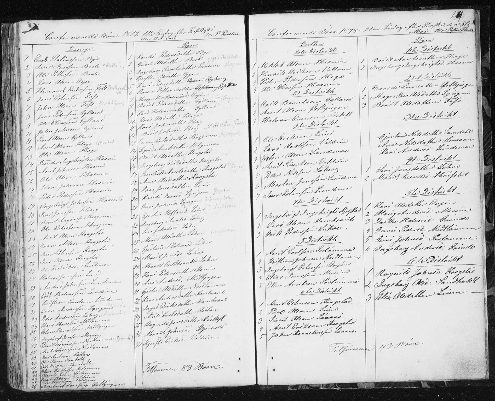 Ministerialprotokoller, klokkerbøker og fødselsregistre - Sør-Trøndelag, SAT/A-1456/692/L1110: Parish register (copy) no. 692C05, 1849-1889, p. 269