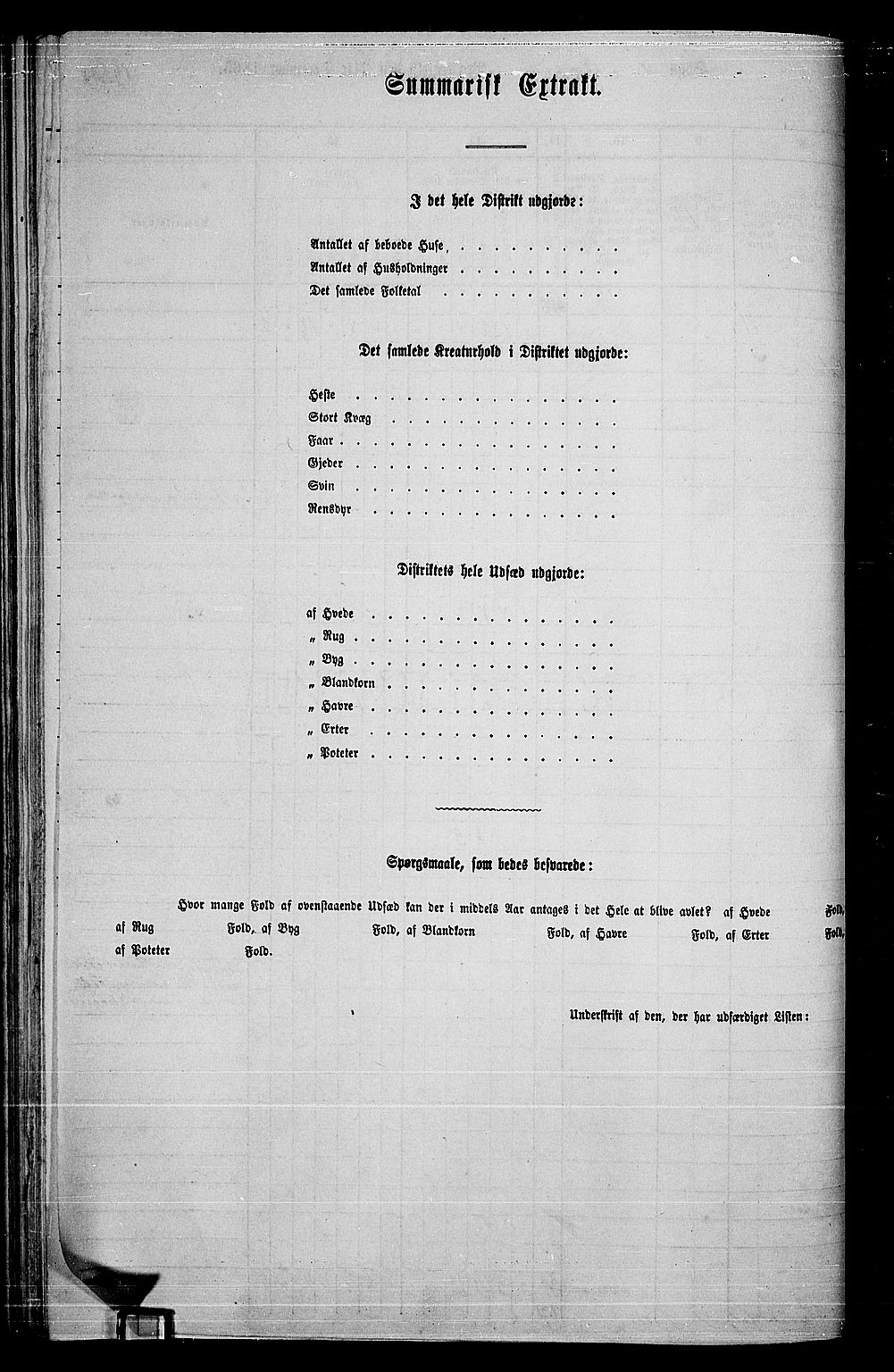 RA, 1865 census for Nes, 1865, p. 252