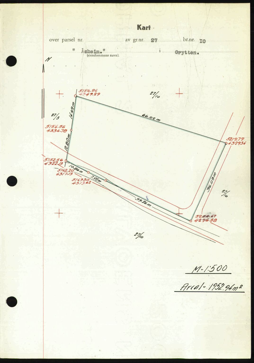 Romsdal sorenskriveri, AV/SAT-A-4149/1/2/2C: Mortgage book no. A27, 1948-1948, Diary no: : 2395/1948