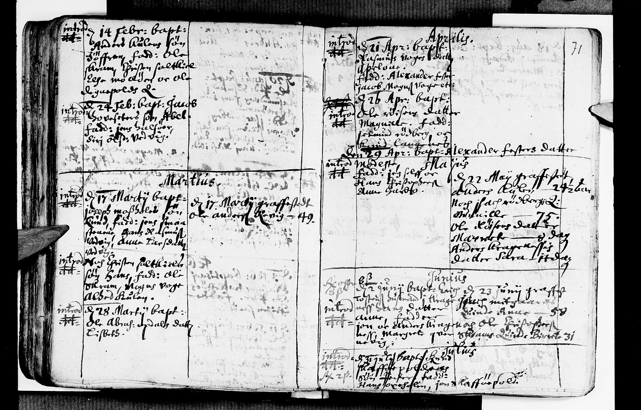 Selje sokneprestembete, AV/SAB-A-99938/H/Ha/Haa/Haaa: Parish register (official) no. A 1, 1668-1696, p. 71