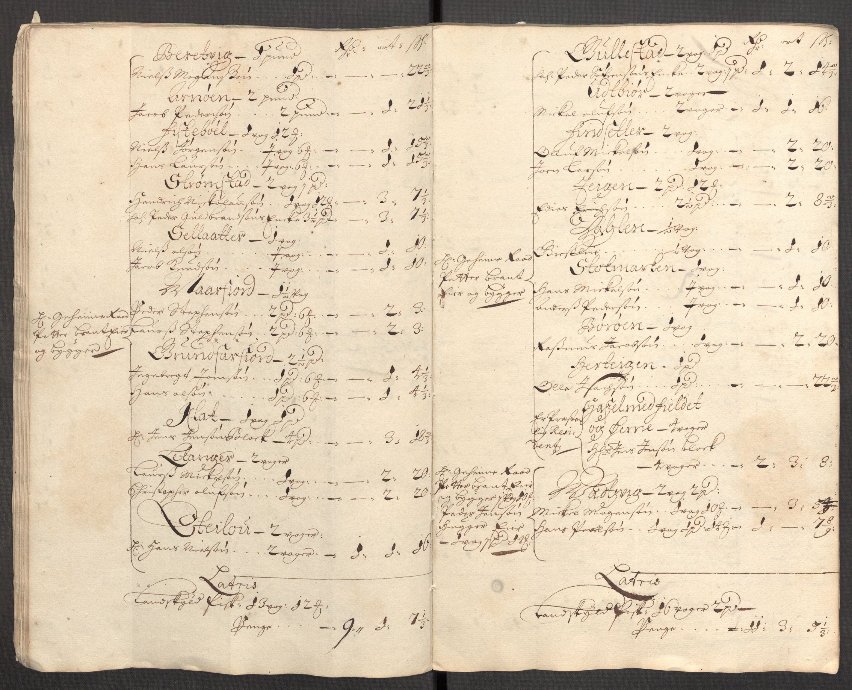 Rentekammeret inntil 1814, Reviderte regnskaper, Fogderegnskap, AV/RA-EA-4092/R67/L4678: Fogderegnskap Vesterålen, Andenes og Lofoten, 1696-1708, p. 209