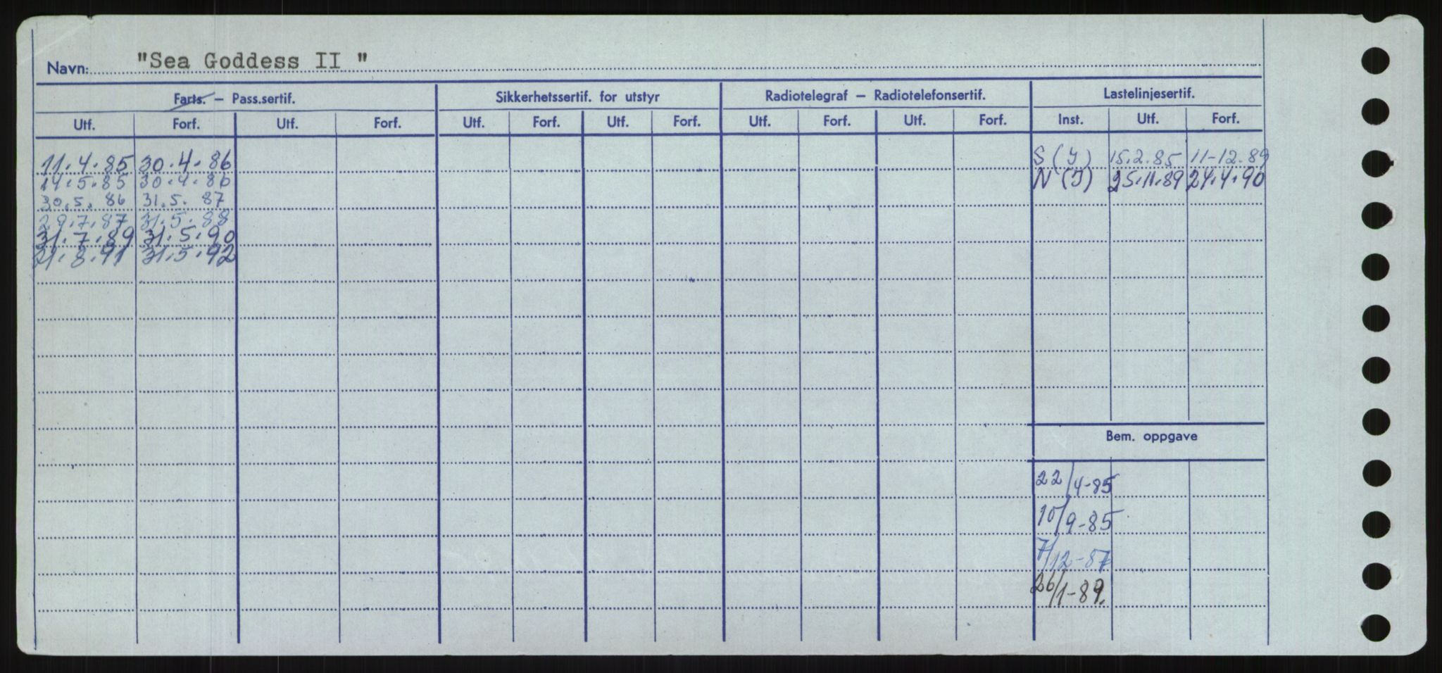 Sjøfartsdirektoratet med forløpere, Skipsmålingen, AV/RA-S-1627/H/Hd/L0032: Fartøy, San-Seve, p. 288